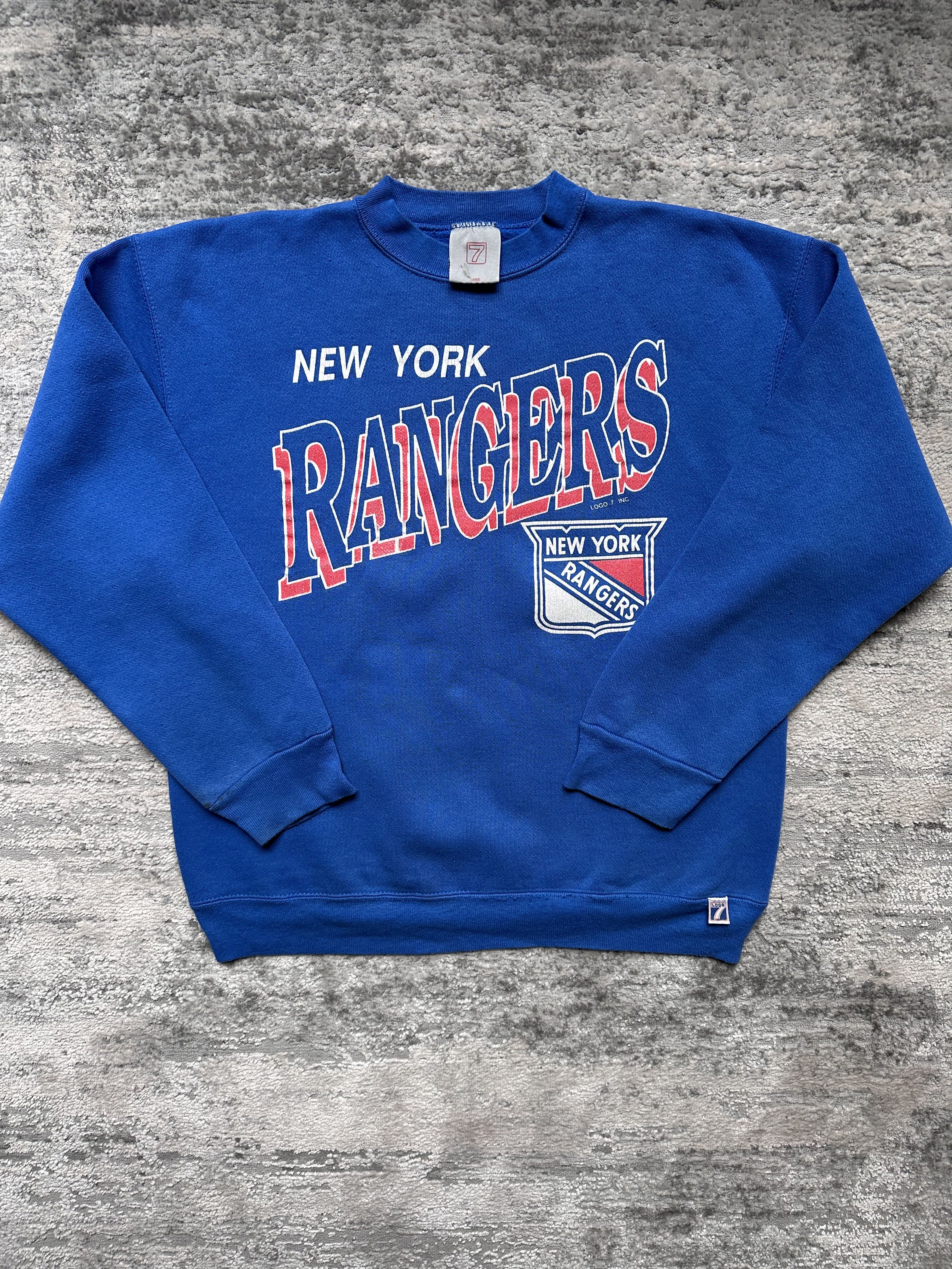 Vintage New York Rangers vintage sweatshirt Size US L / EU 52-54 / 3 - 1 Thumbnail