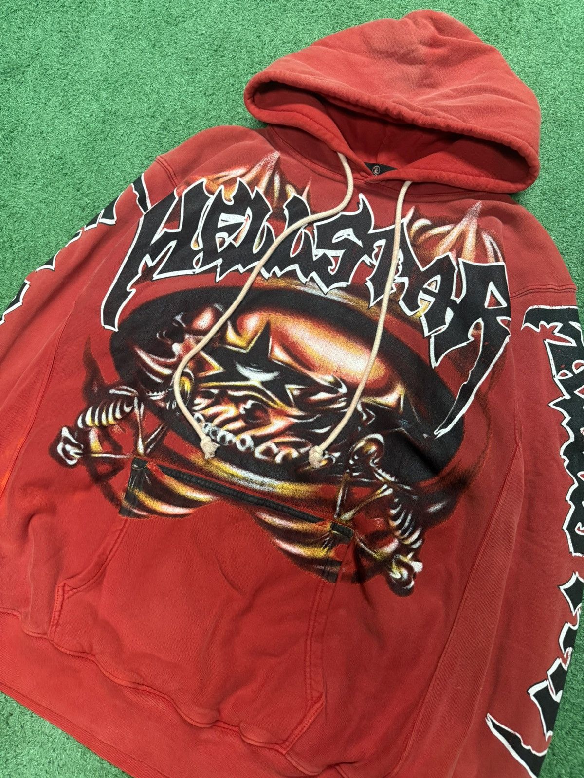 HELLSTAR Hellstar airbrush skull hoodie sized x large Size US XL / EU 56 / 4 - 2 Thumbnail