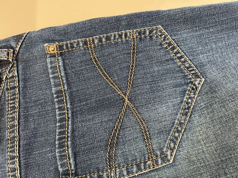 Brunello Cucinelli Brunello Cucinelli Blue Cotton Denim Pants Size 25" / US 0 / IT 36 - 9 Thumbnail