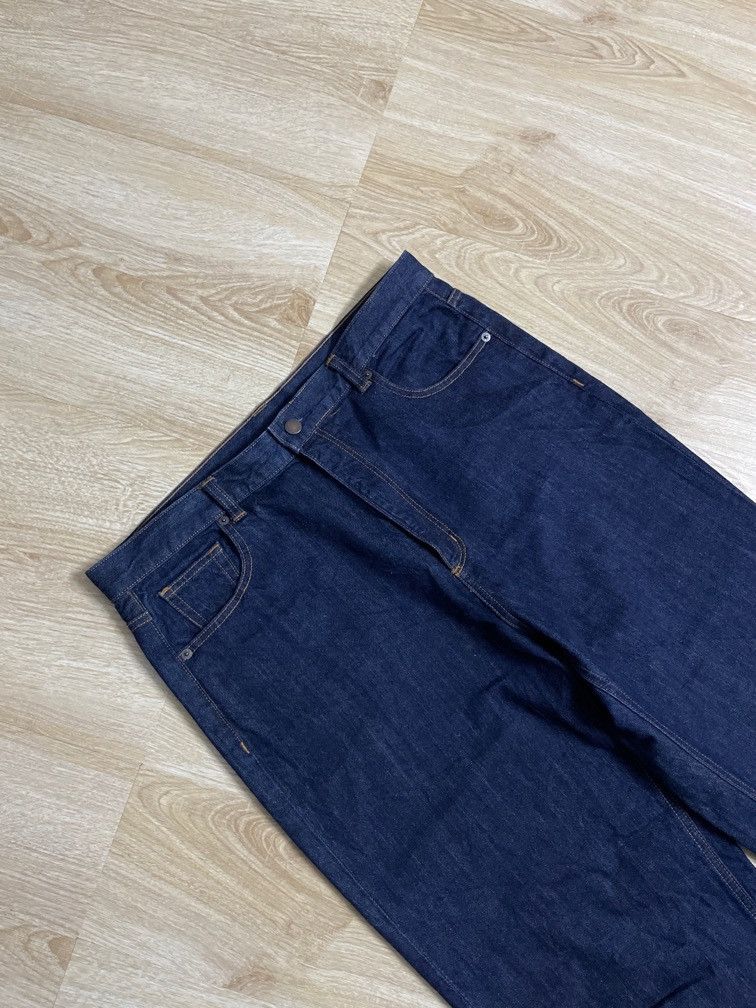 GU GU DENIM BAGGY PANTS Size US 36 / EU 52 - 3 Thumbnail