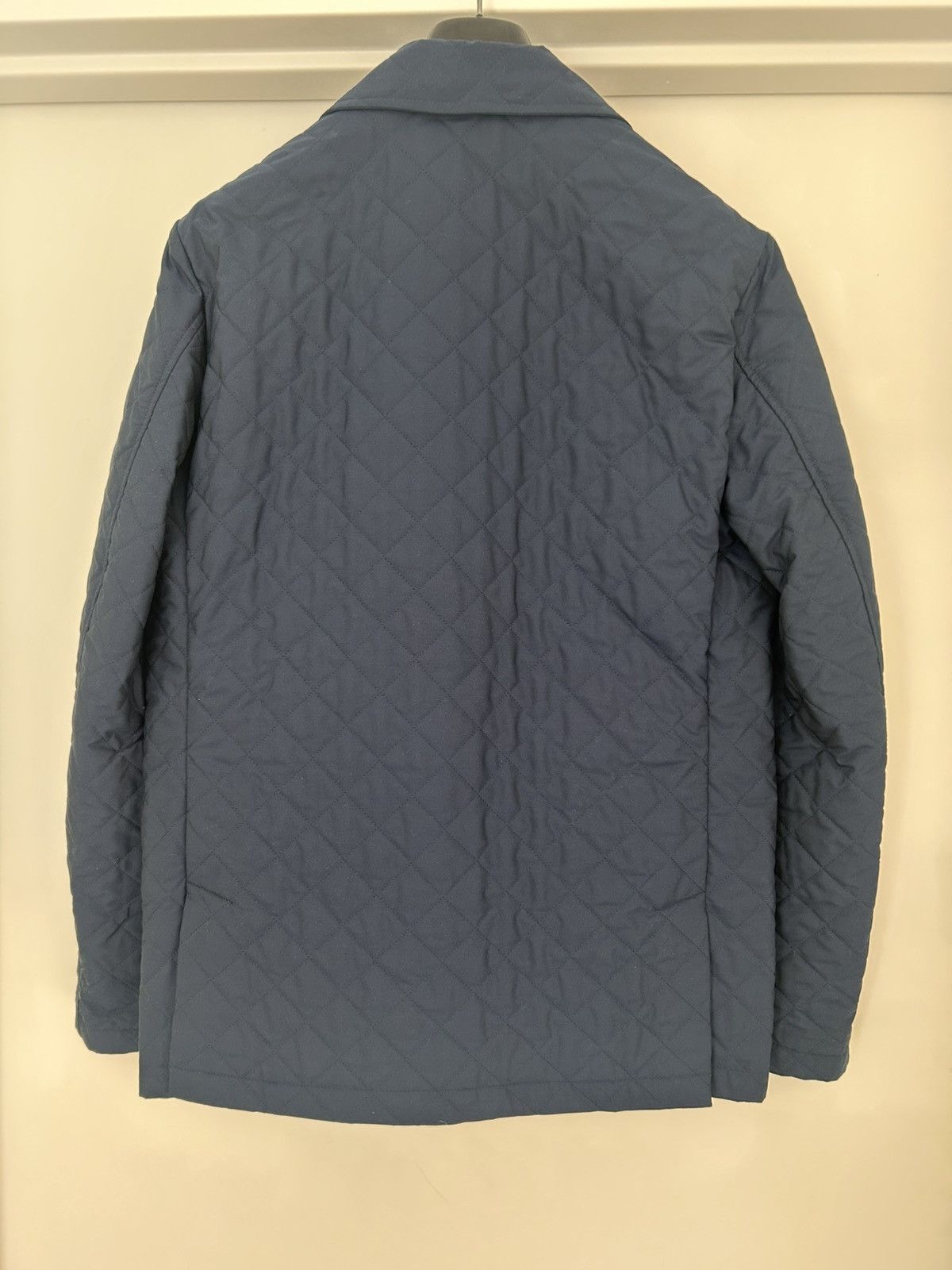 Isaia Diamond stitch padded coat. Size US M / EU 48-50 / 2 - 2 Thumbnail