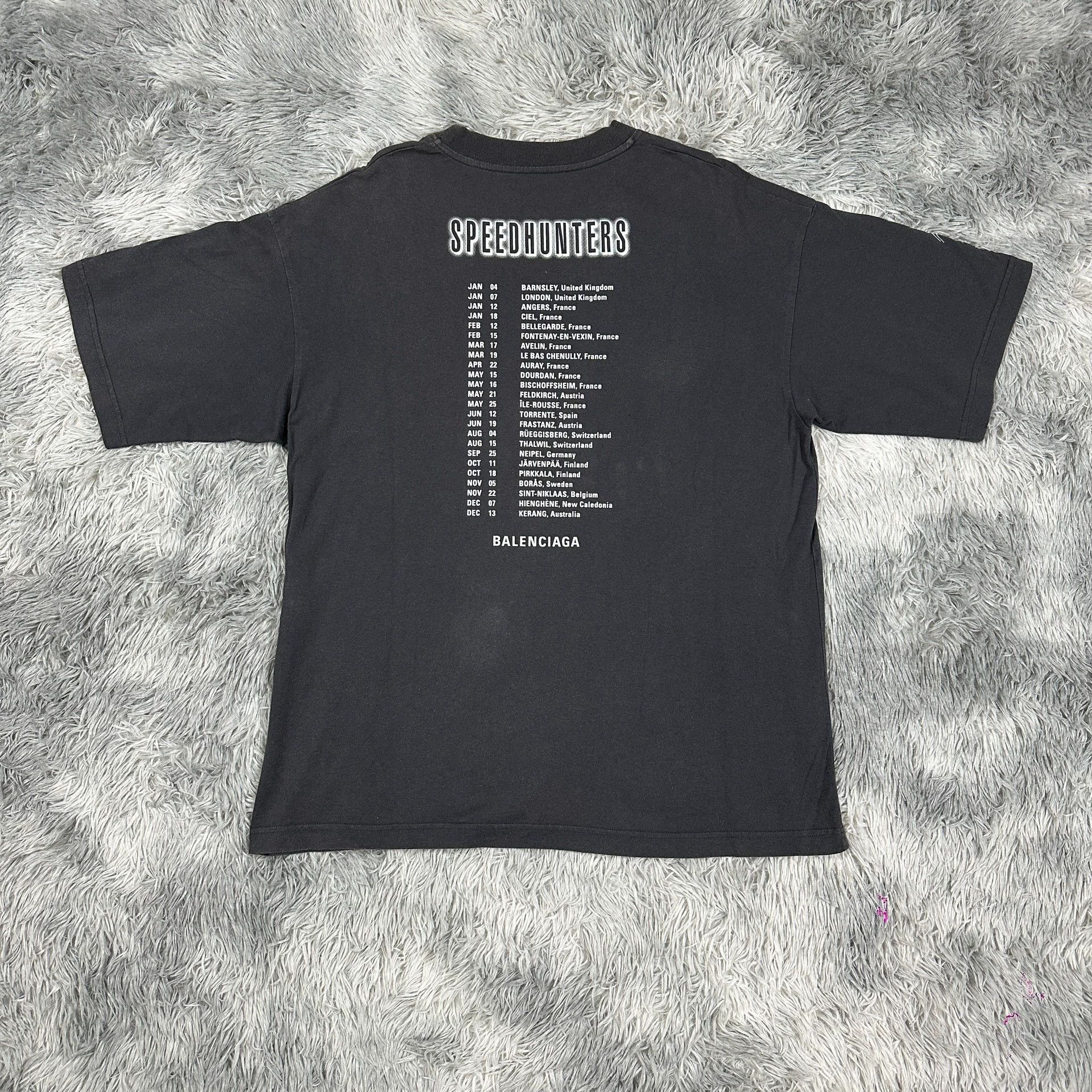 Balenciaga balenciaga speedhunters short sleeve t-shirt Size US S / EU 44-46 / 1 - 6 Thumbnail