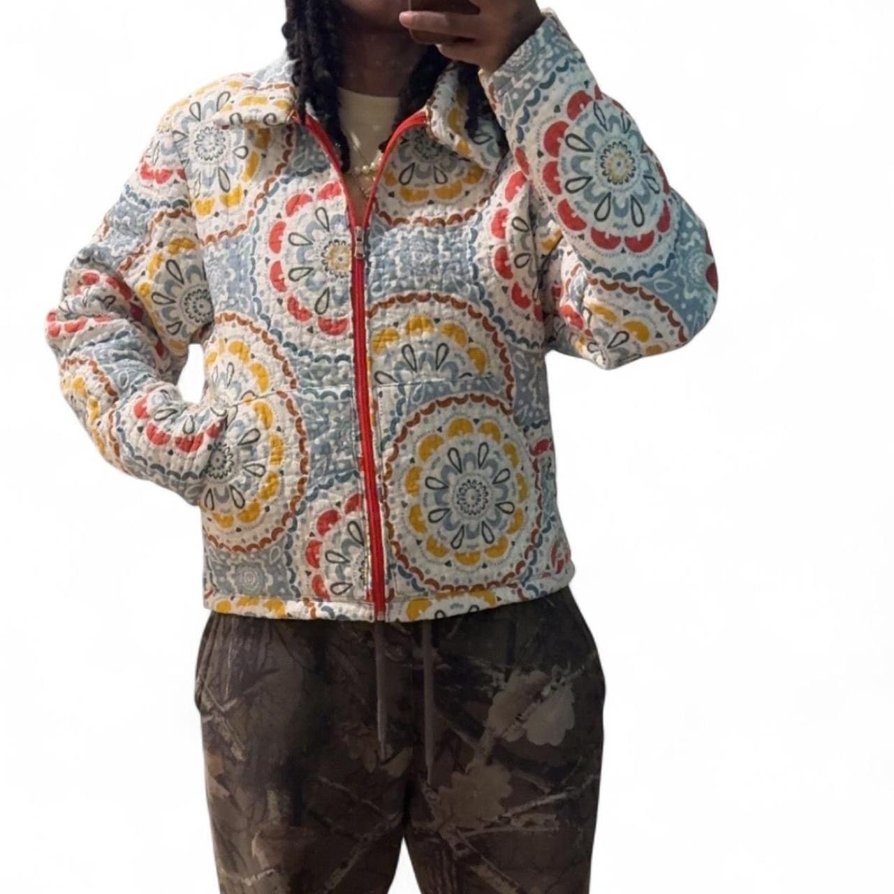 Stussy Custom Handmade All-Over Floral Paisley Quilt Jacket Size US S / EU 44-46 / 1 - 6 Thumbnail