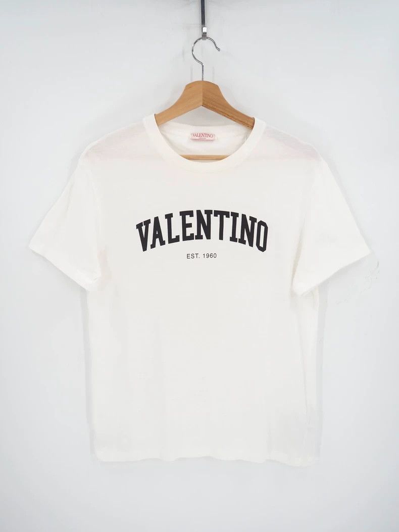 Valentino SS23 white LOGO short sleeve