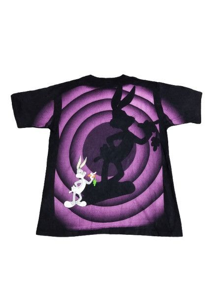 Cartoon Network × Vintage Vintage 90s Looney Tunes Bugs Bunny Bull Eye Aop Tee Size US XL / EU 56 / 4 - 2 Thumbnail