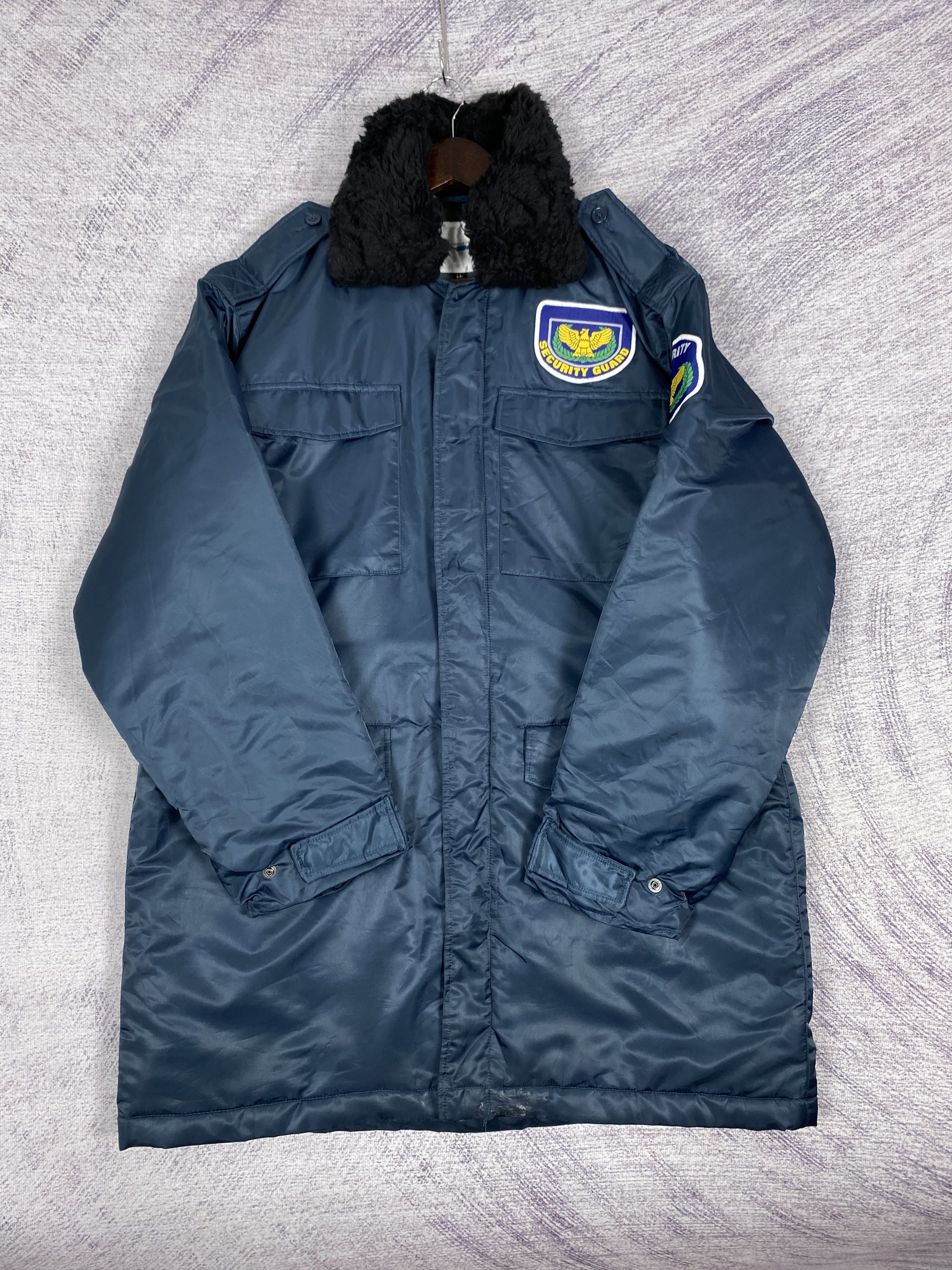 Japanese Brand Vintage G Best Security Guard Quilted Lining Jacket Size US L / EU 52-54 / 3 - 5 Thumbnail