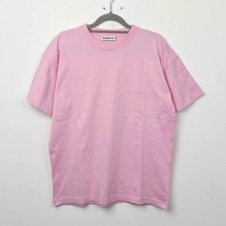 Balenciaga Balenciaga Pink Short Sleeve 2501-Nextarrow Size US S / EU 44-46 / 1 - 1 Thumbnail