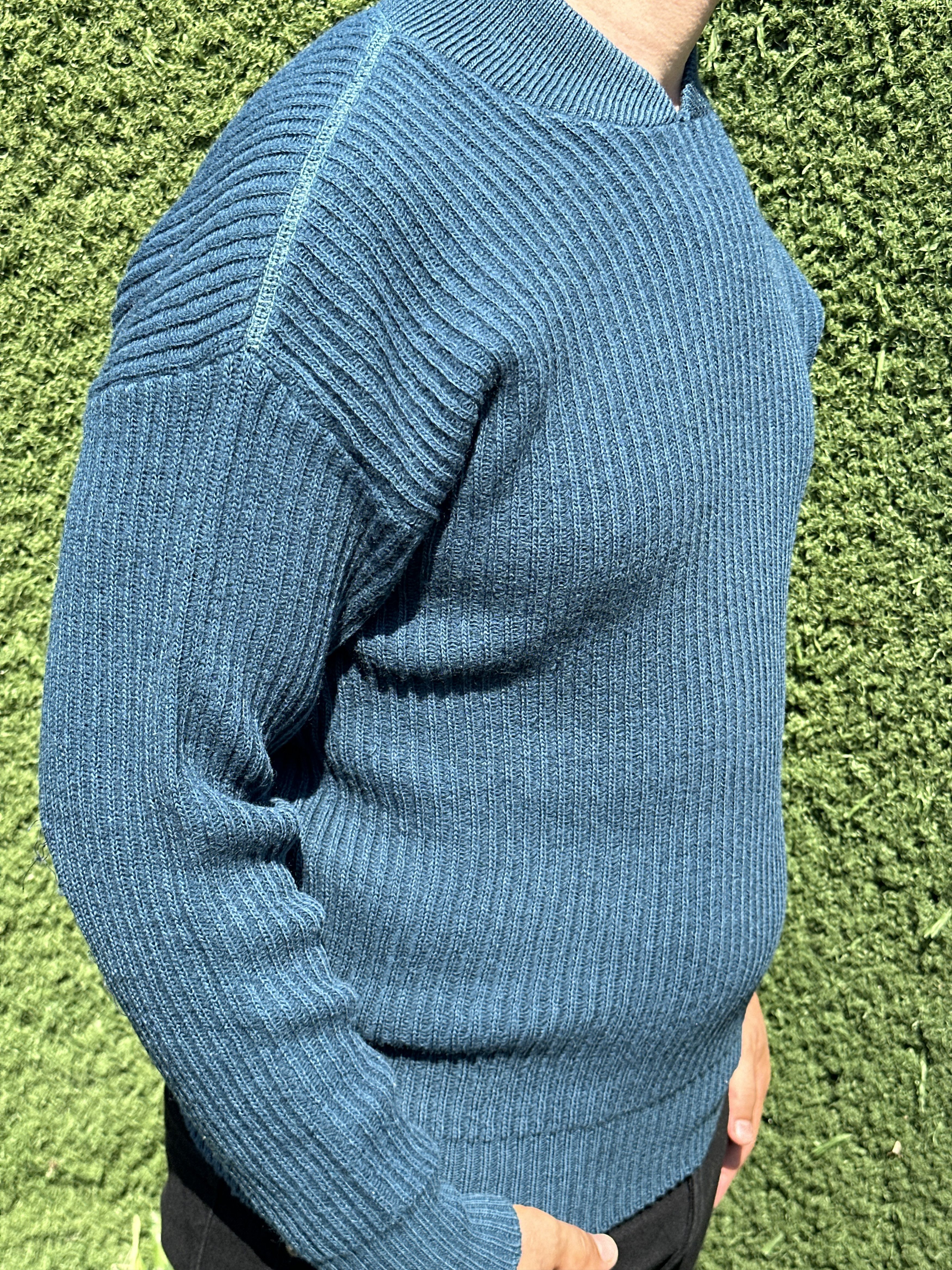 Stone Island Archive 1987 Stone Island Marina Knit Light Pullover Size M Size US M / EU 48-50 / 2 - 12 Thumbnail