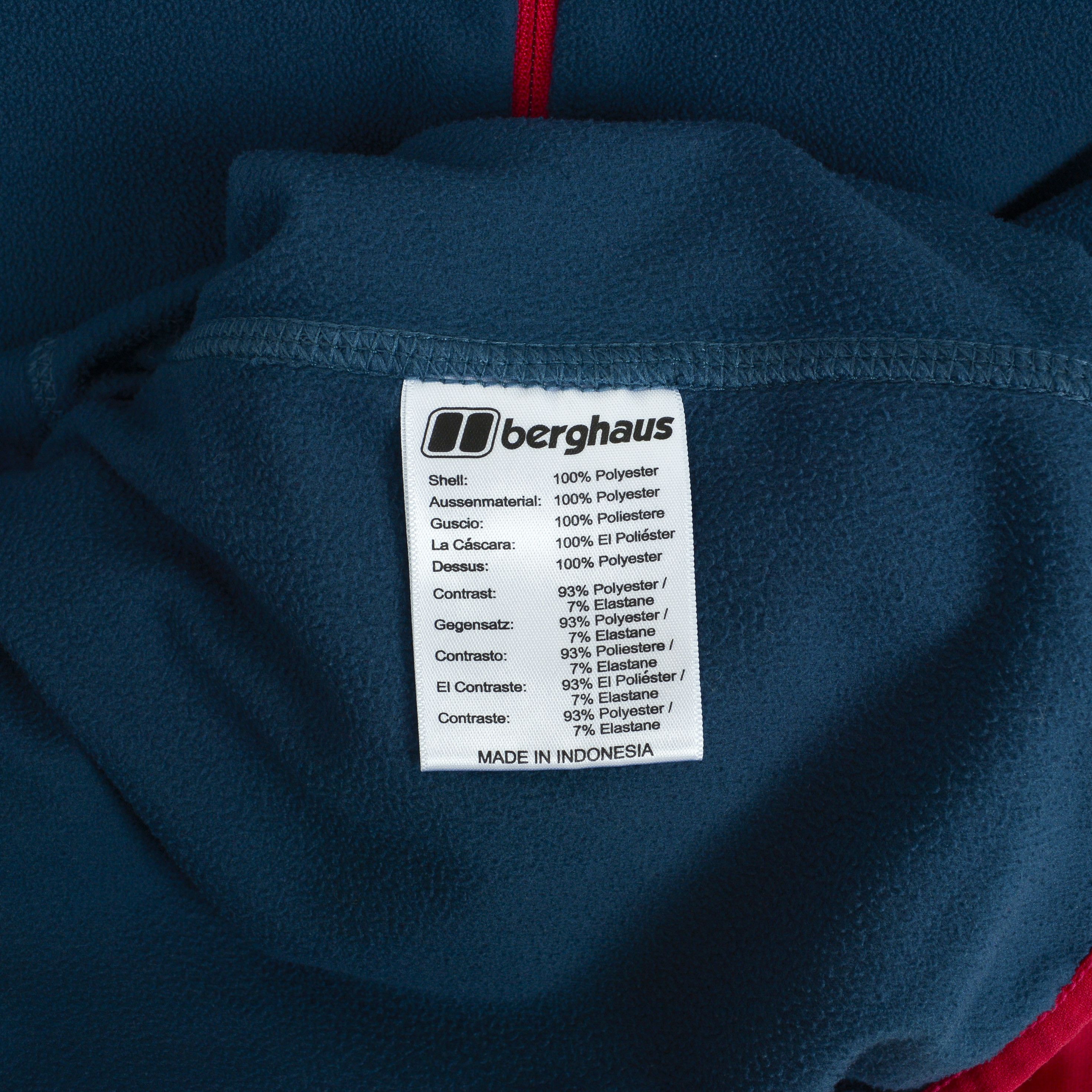 Berghaus L Fleece Jumper Sweatshirt Sweater 1/4 Zip Neck Pullover Size L / US 10 / IT 46 - 5 Thumbnail