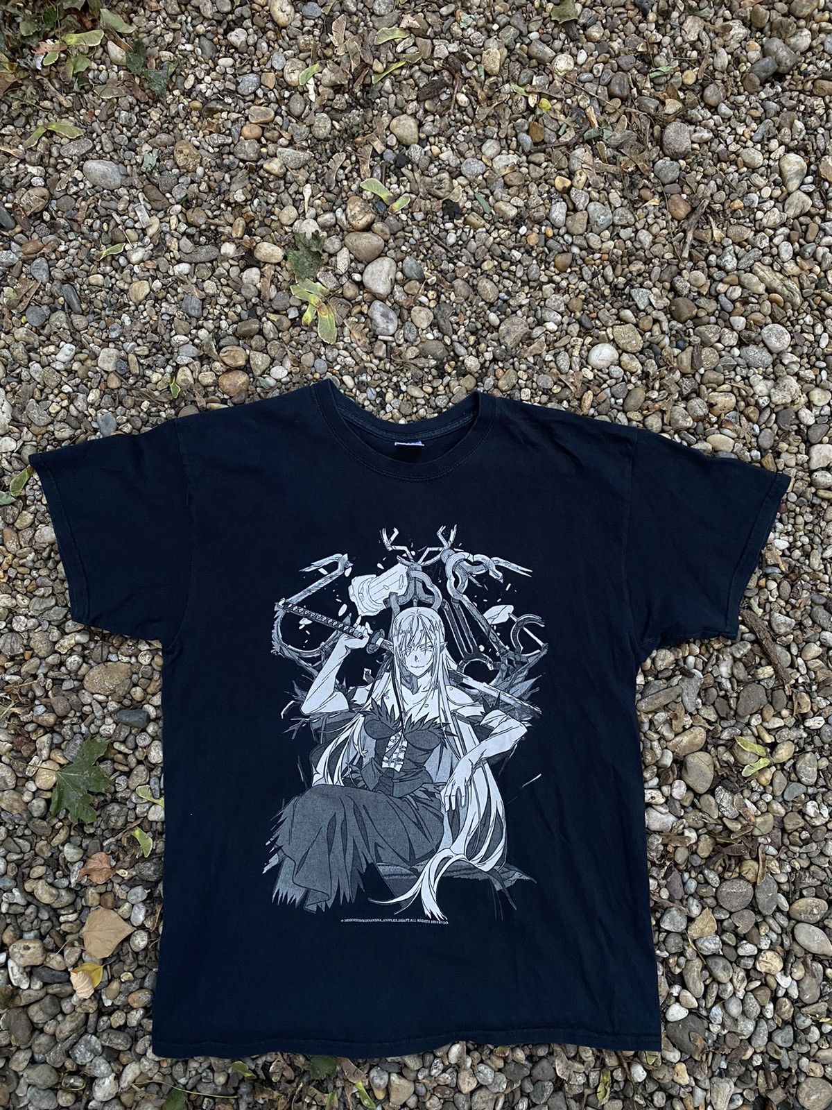Anime × Cartoon Network × Vintage Vintage 00s Rare Nisioisin Kodansha Aniplex Shaft Ranobe Tee Size US L / EU 52-54 / 3 - 1 Thumbnail