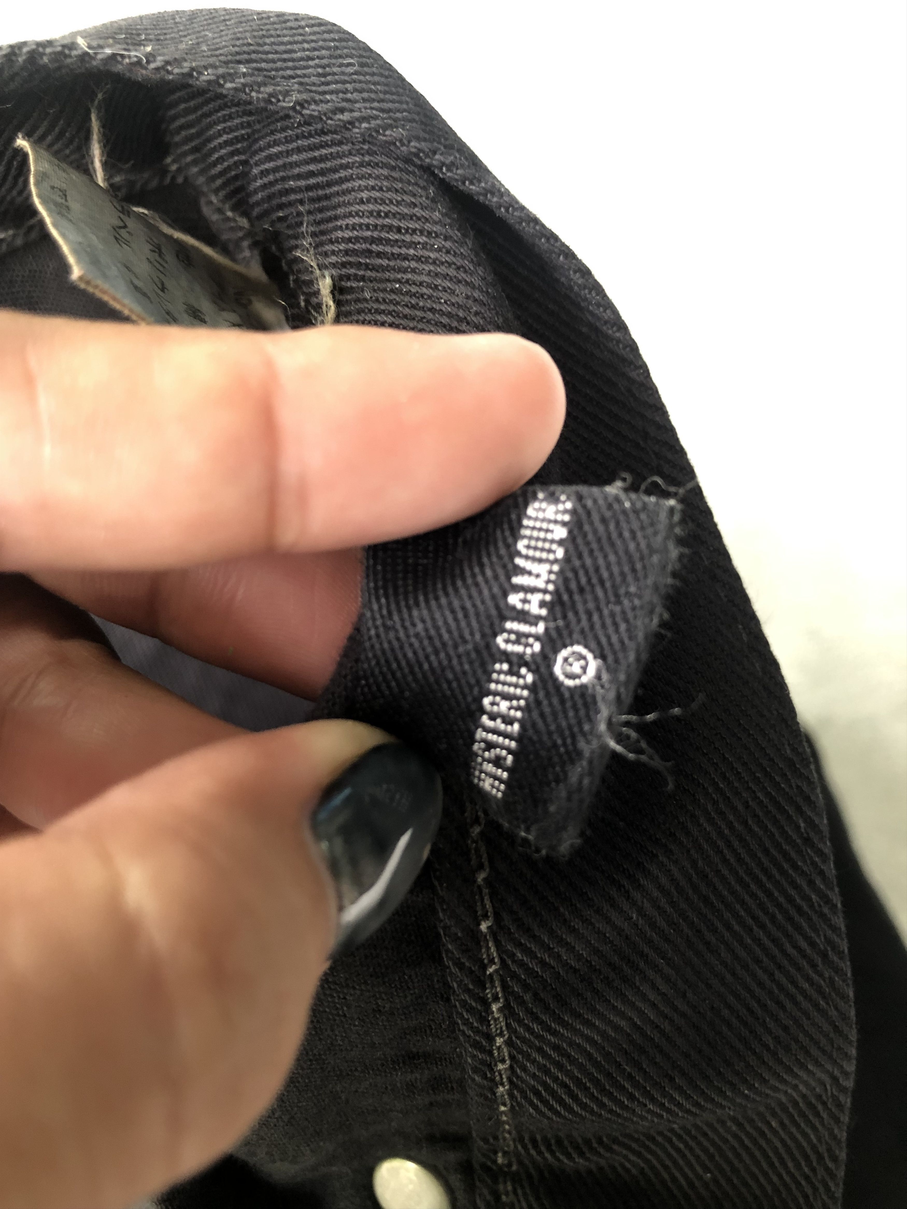Hysteric Glamour × Japanese Brand Japanese Brand Hysteric Glamour Black Fadding Jeans Size 28" / US 6 / IT 42 - 6 Thumbnail