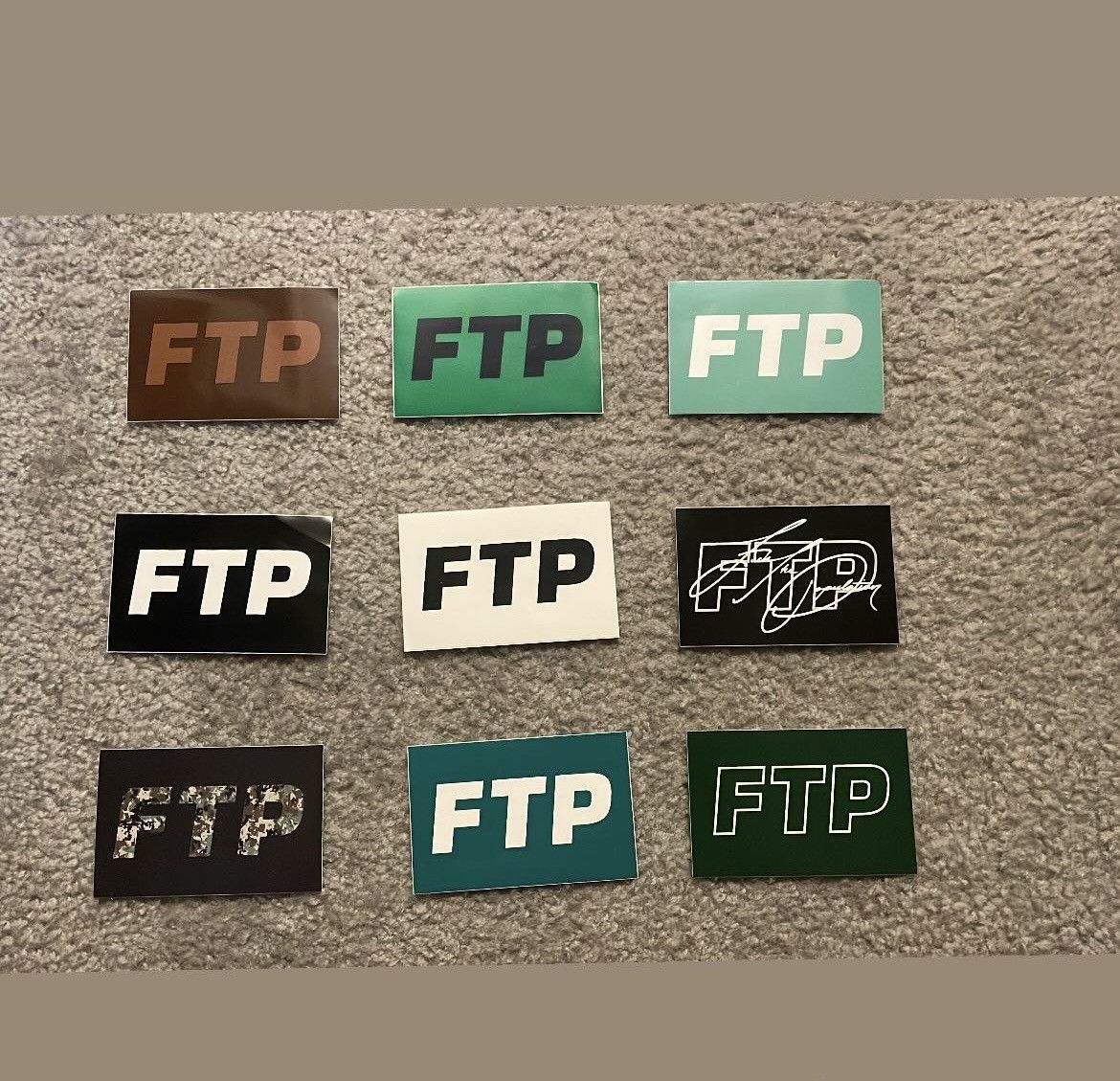 Other FTP stickers Size ONE SIZE - 1 Thumbnail