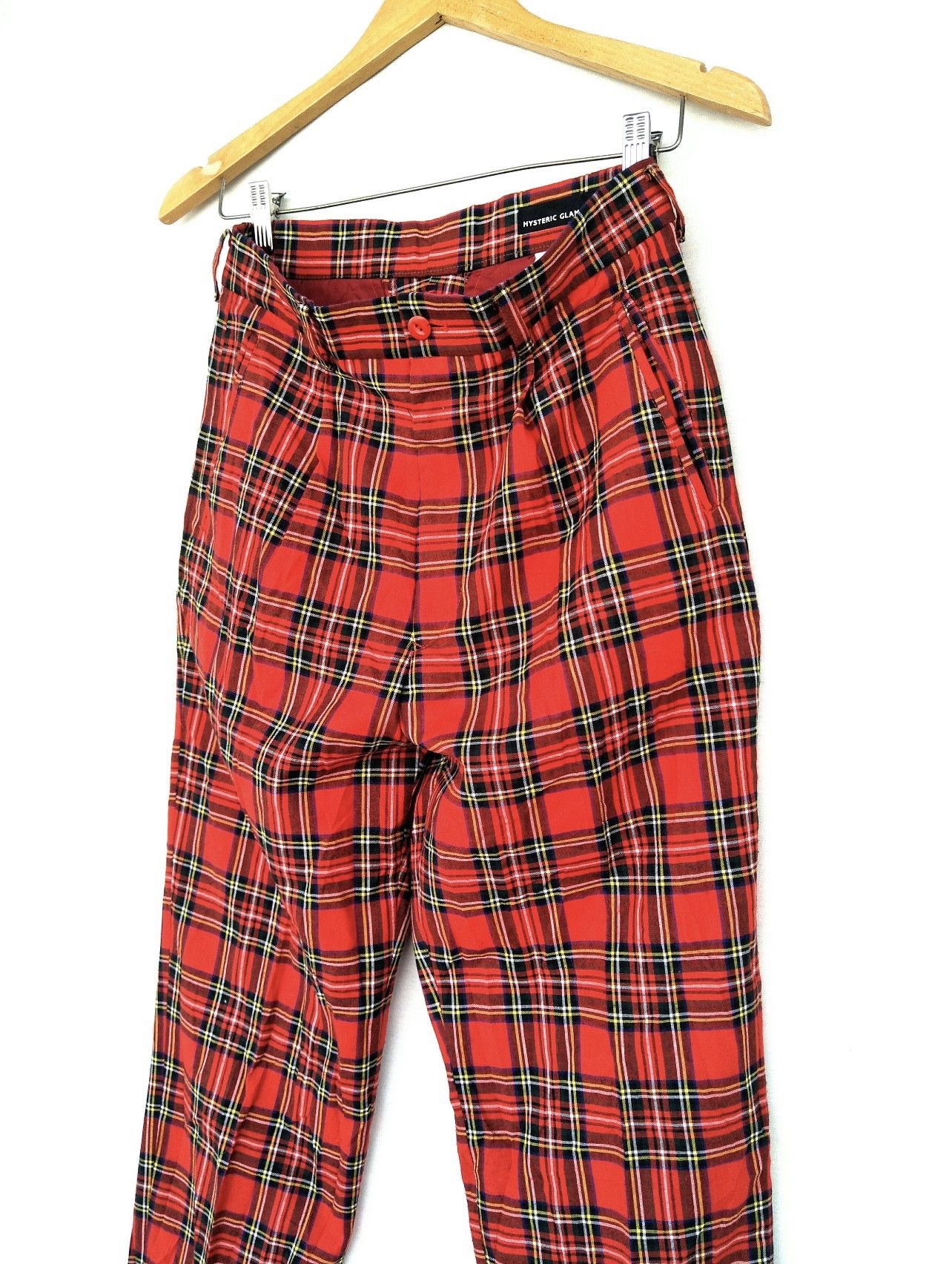 Hysteric Glamour × Le Grande Bleu (L.G.B.) × Seditionaries Slim Fit 4 basic Pocket Tartan Checked Size US 29 - 3 Thumbnail
