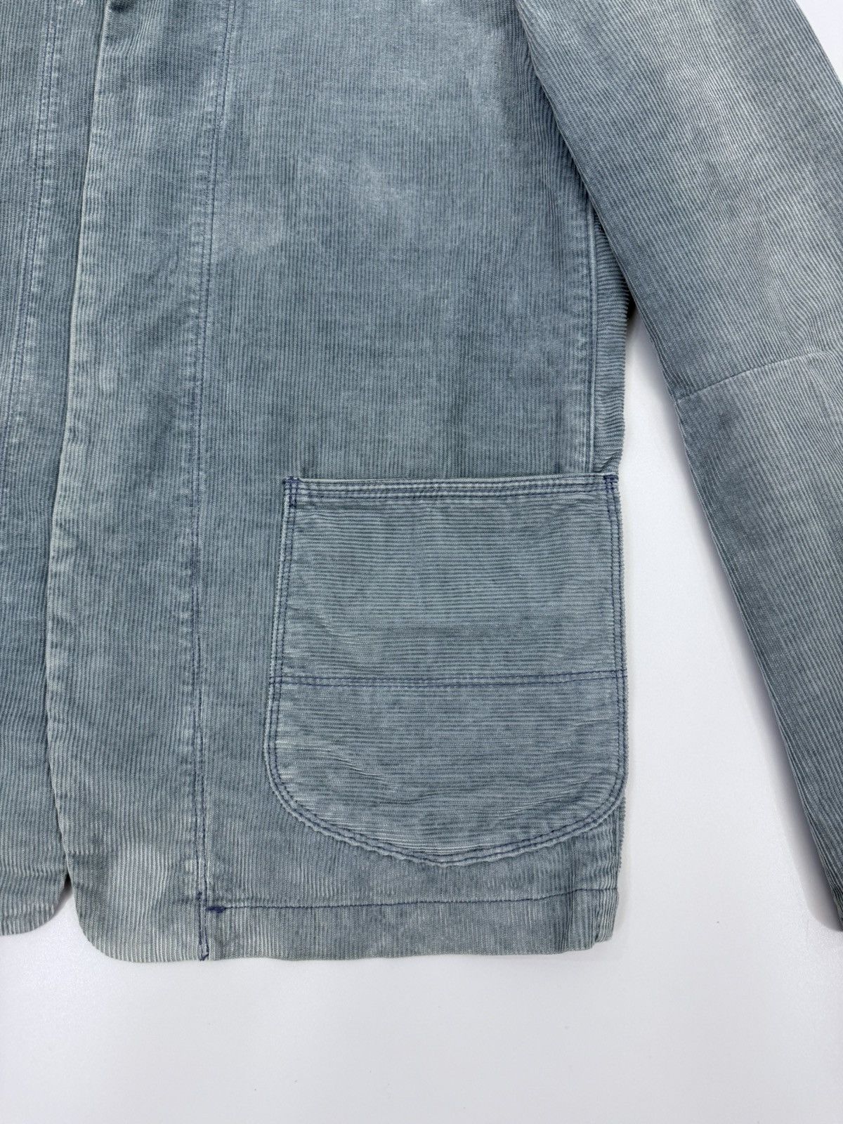 Nonnative 🔥Archive🔥 nonnative curve hands blue corduroy work jacket Size US M / EU 48-50 / 2 - 6 Thumbnail