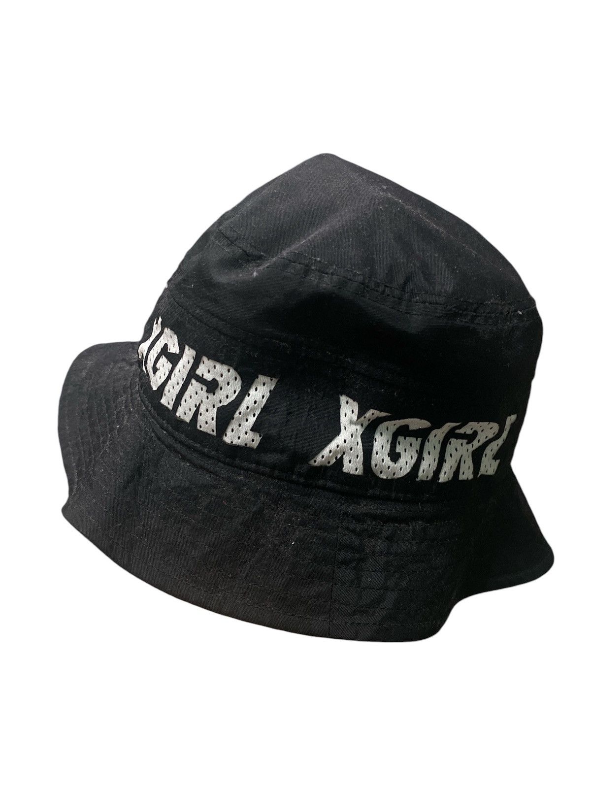 Japanese Brand × X-Girl ‼️RARE‼️BUCKET HAT XGIRL SPELLOUT VINTAGE 🔥 Size ONE SIZE - 2 Thumbnail