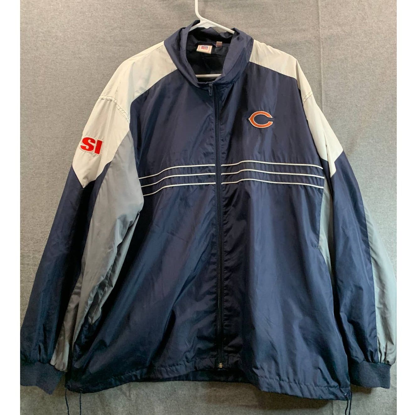 Other NFL Chicago Bears Jacket Size 2XL Blue Full Zip Size XXL / US 16-18 / IT 52-54 - 1 Thumbnail