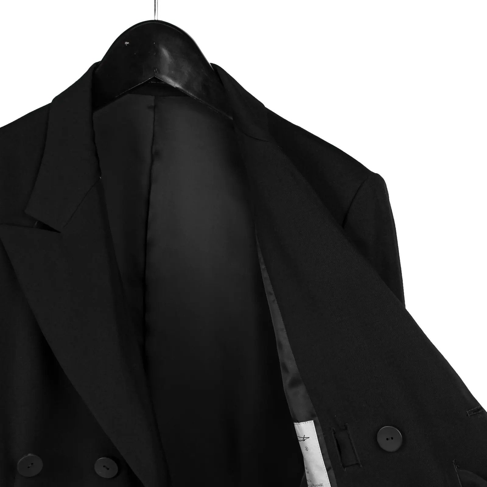 Yohji Yamamoto Yohji Yamamoto Pour Homme - 5 BELTS DOUBLE BREASTED JACKET Size US M / EU 48-50 / 2 - 8 Thumbnail