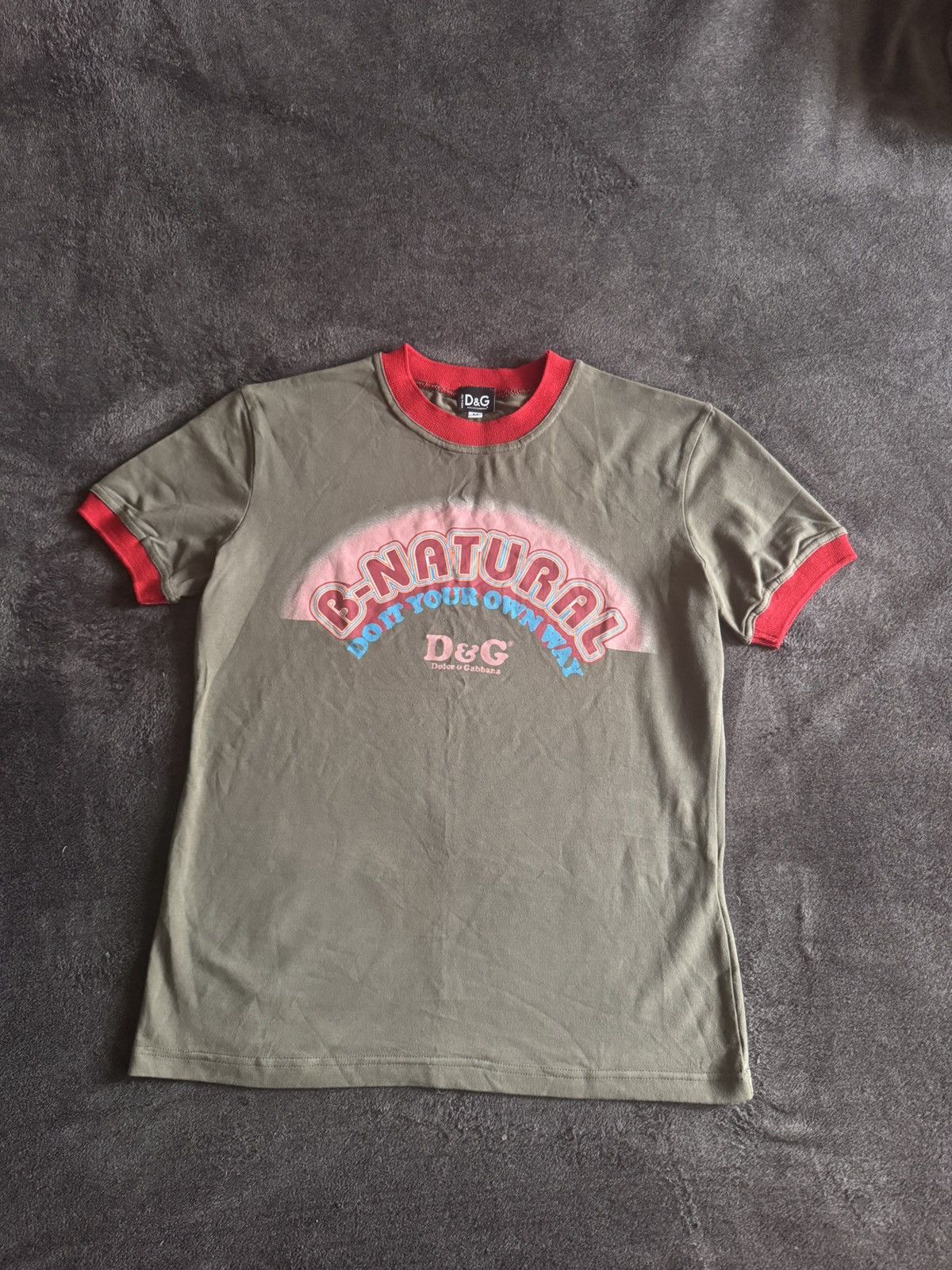 Dolce gabbana vintage t-shirt B-natural rare