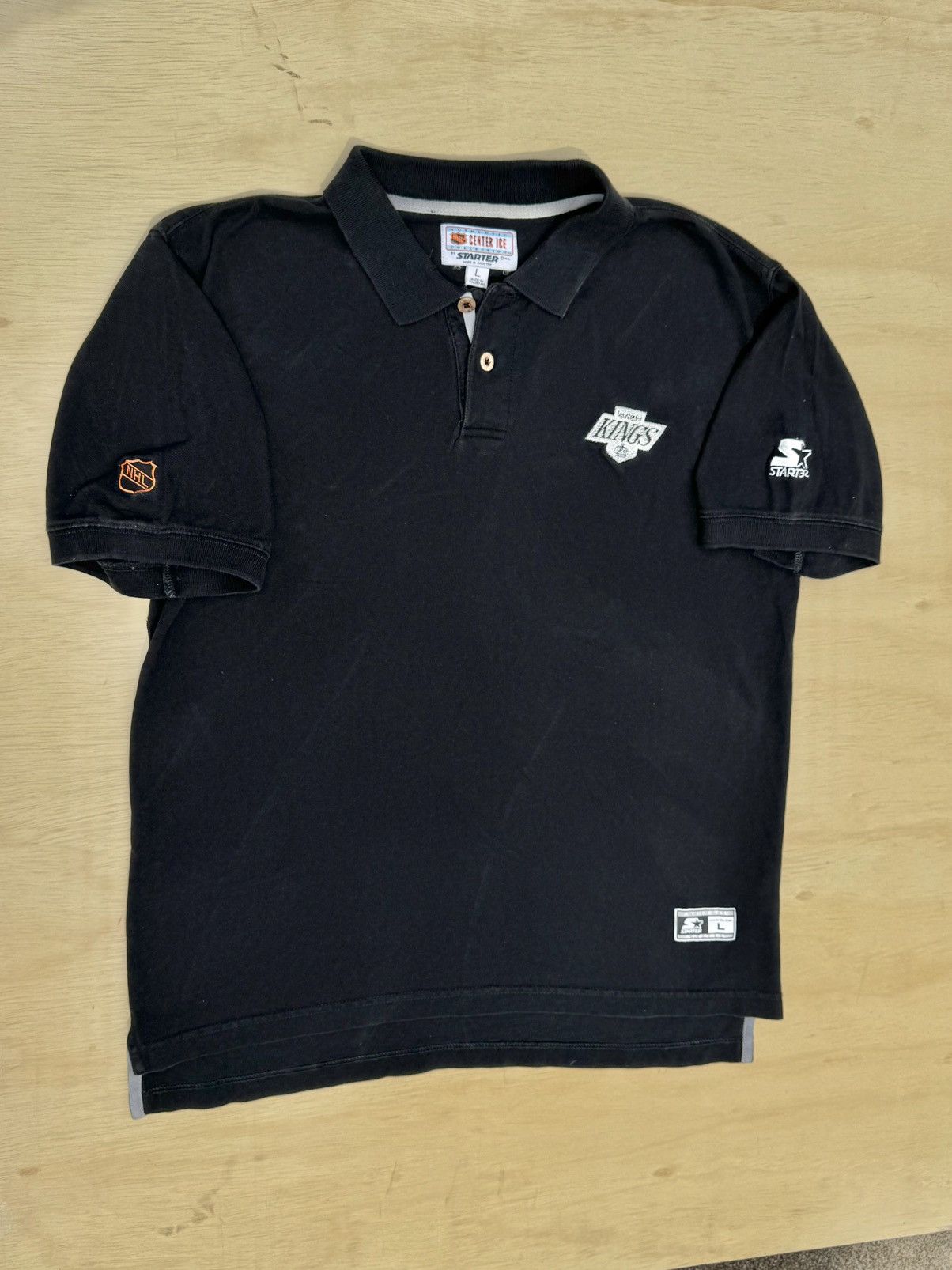 NHL × Starter × Vintage Vintage Starter Los Angeles Kings 90’s Gretzky Hockey Shirt Size US L / EU 52-54 / 3 - 1 Thumbnail