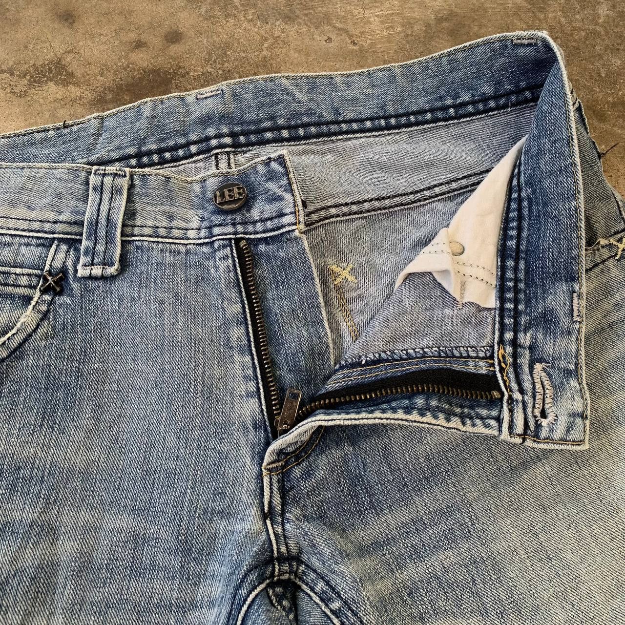 Lee Women Lee Riders Jeans Light Blue Wash Denim Size 32" / US 10 / IT 46 - 10 Thumbnail