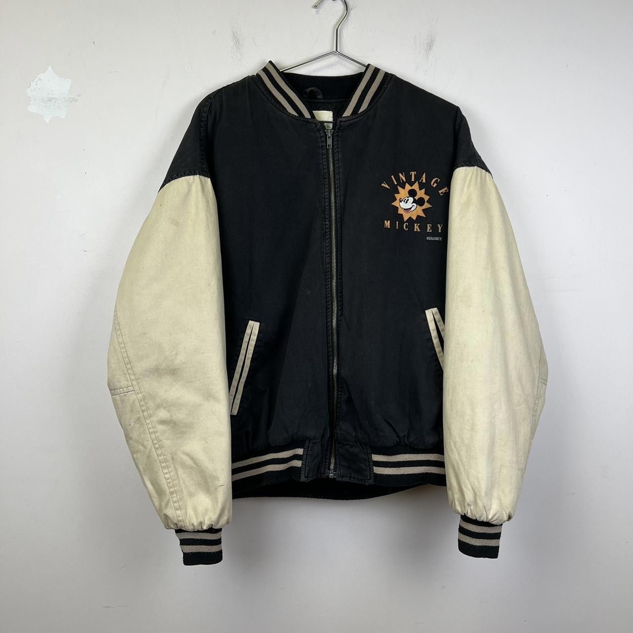 Disney Vintage Mickey Mouse Bomber Jacket 90s Disney Size US L / EU 52-54 / 3 - 2 Thumbnail