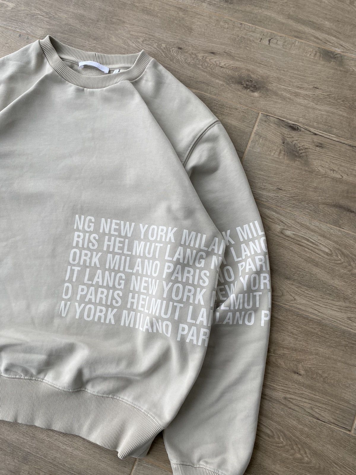 Helmut Lang Helmet Lang box logo sweatshirt Size US M / EU 48-50 / 2 - 8 Thumbnail