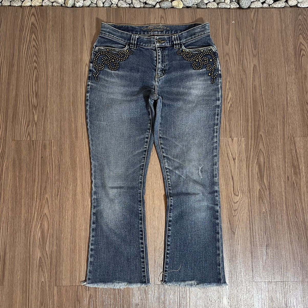 RRL Ralph Lauren vintage rrl 90s washed denim cargo pants | Grailed
