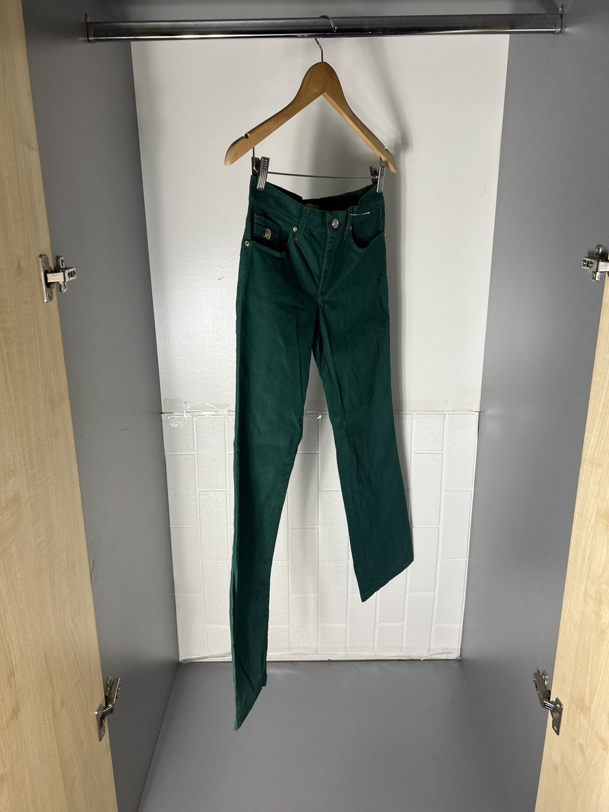 Versus Versace VINTAGE VERSACE JEANS CLASSIC ITALIAN DESIGNER DELUX CASUAL Size 27" / US 4 / IT 40 - 5 Thumbnail