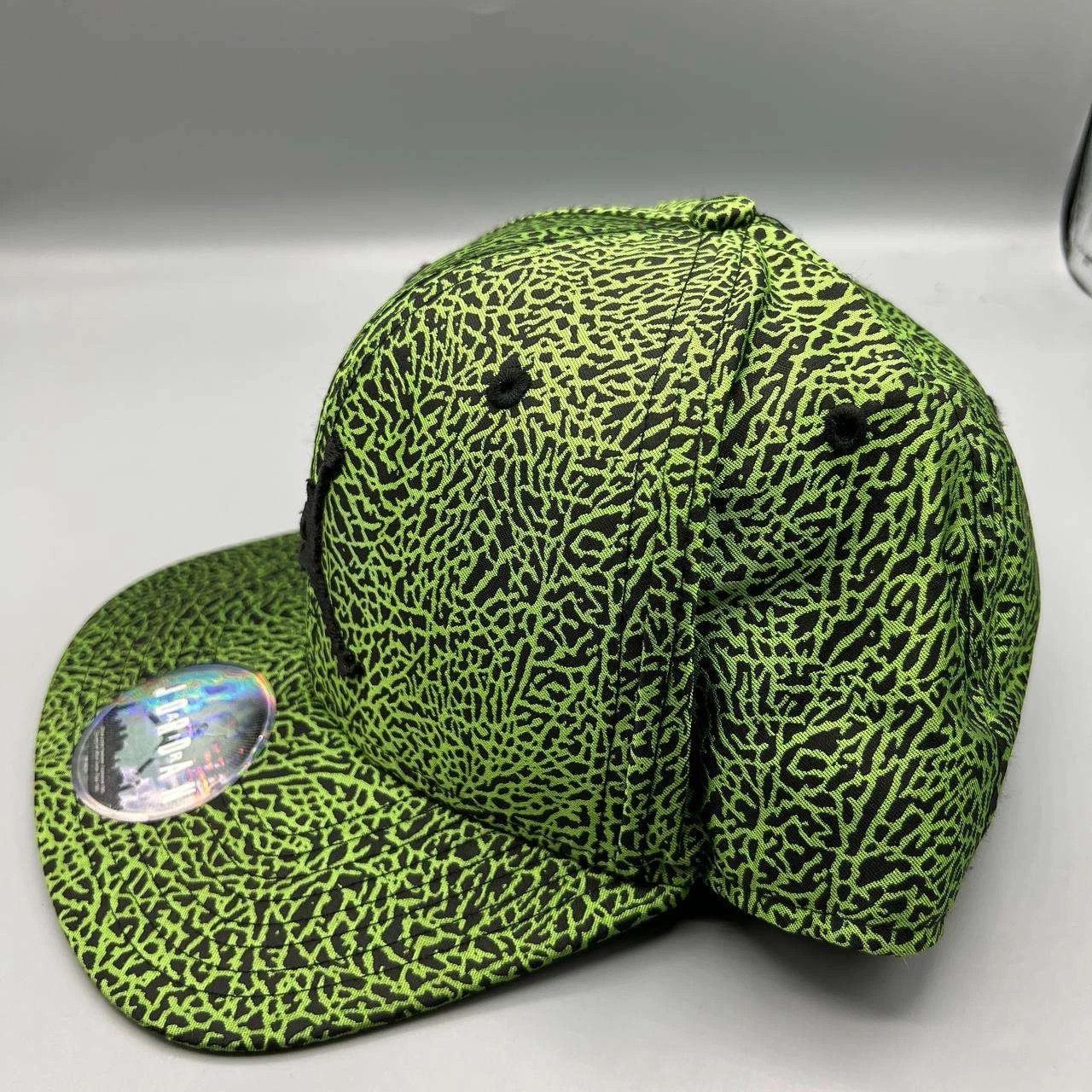 Jordan Brand Air Jordan Hat Men Cement Elephant Embroidered Snap Back Cap Size ONE SIZE - 3 Thumbnail
