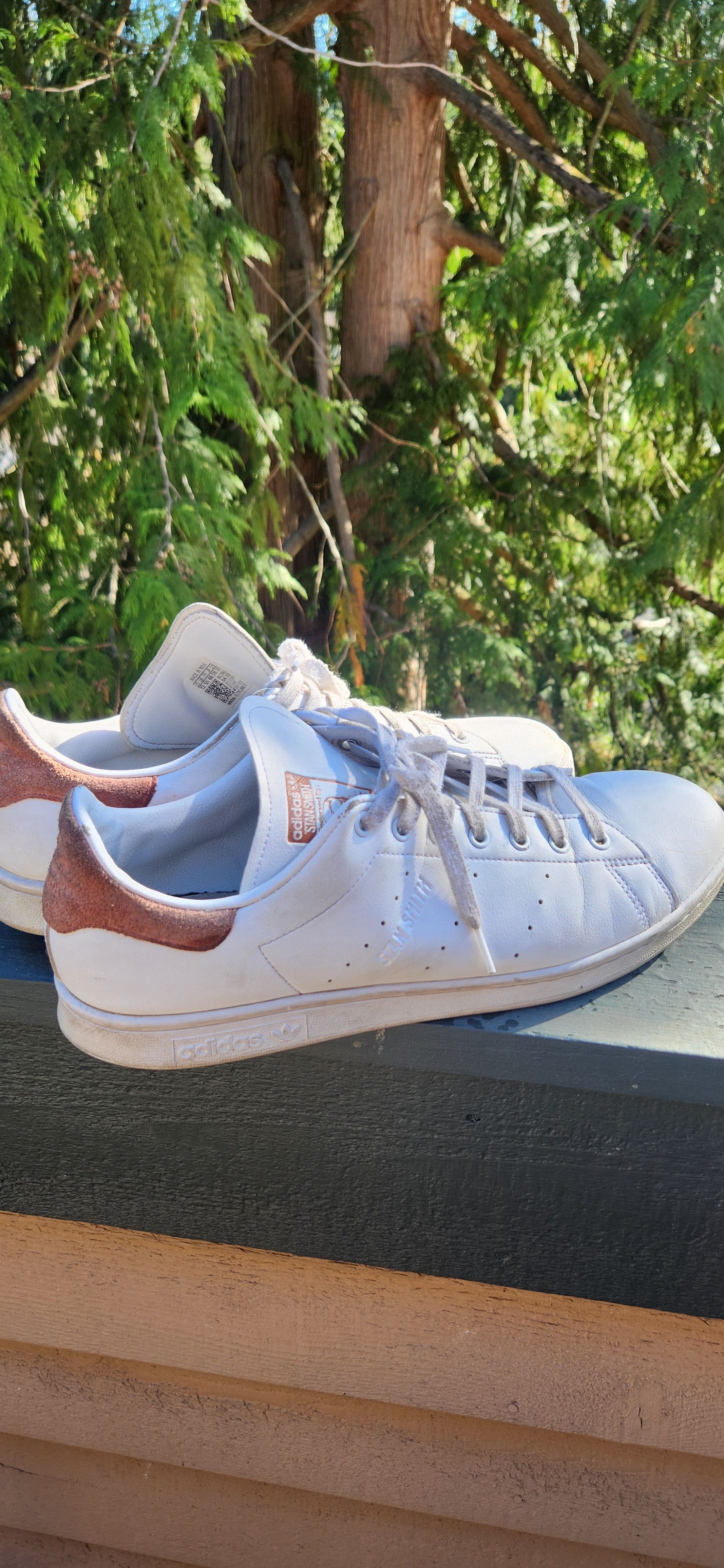 Adidas Adidas Stan Smith size 13 mauve Size US 13 / EU 46 - 3 Thumbnail