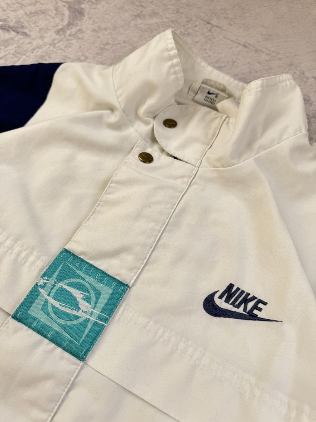 Nike × Nike ACG NIKE CHALLENGE VINTAGE DOUBLE LOGO OVERSIZE LIGHT JACKET Size US L / EU 52-54 / 3 - 7 Thumbnail