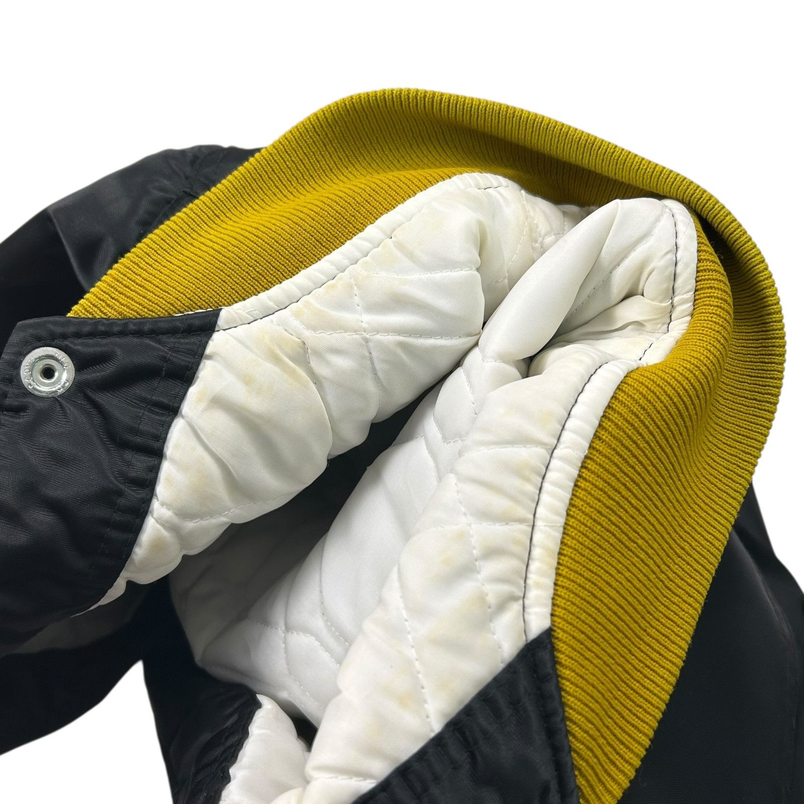 NBA VTG 90s NCAA GEORGIA TECH YELLOW STARTER SATIN JACKET Size US M / EU 48-50 / 2 - 5 Thumbnail