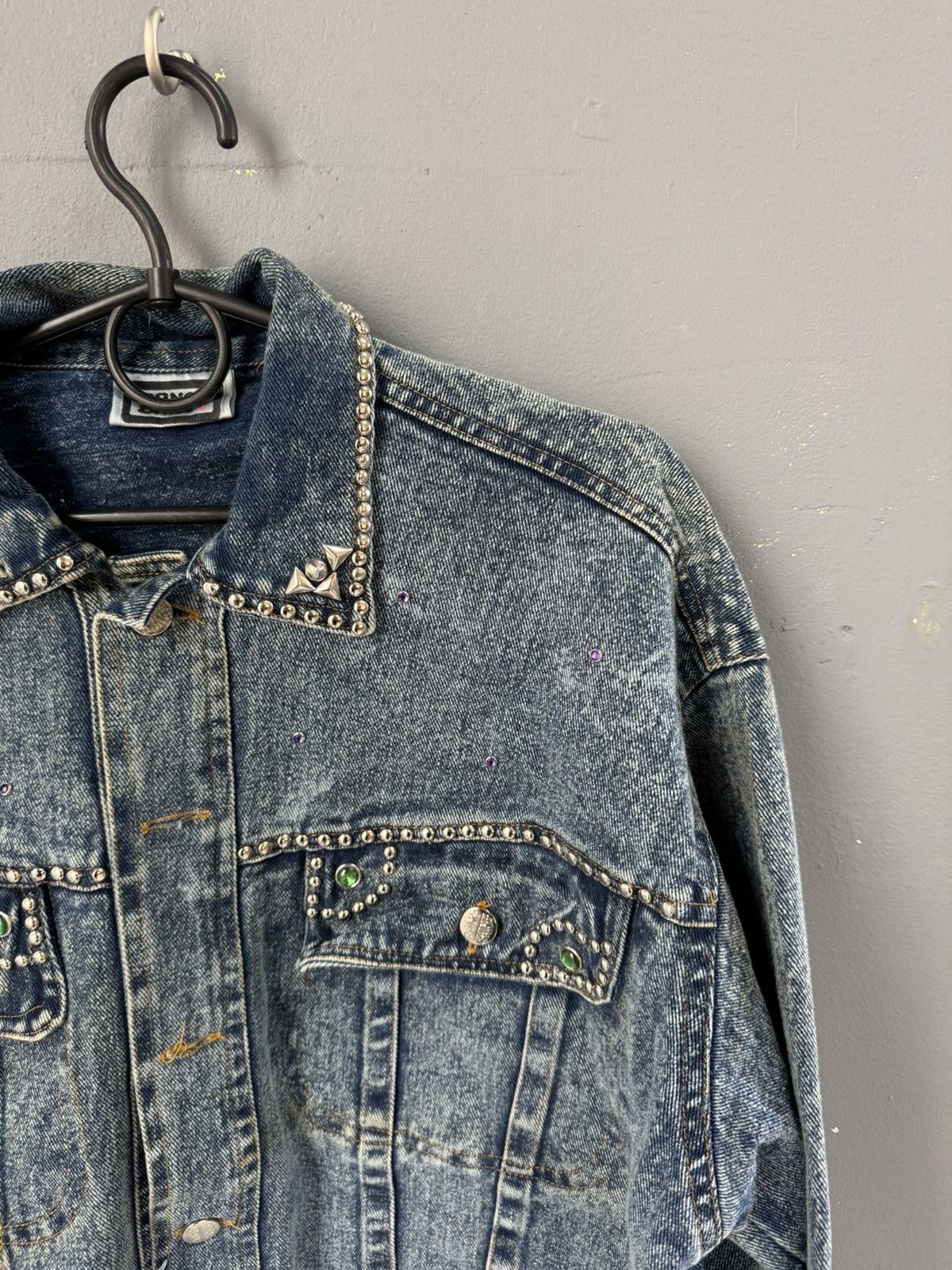 Japanese Brand Vintage Y2K Faded western Denim Jacket Size US L / EU 52-54 / 3 - 2 Thumbnail