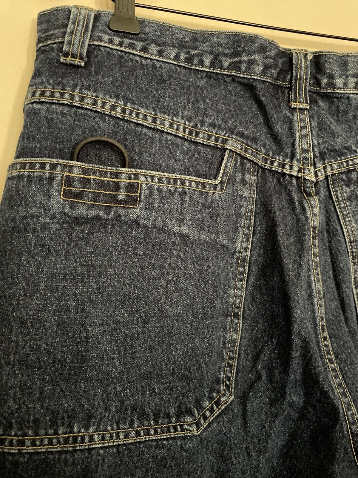 Designer × Vintage COOL J URBAN WEAR Blue Jean Denim Shorts Jorts waist cargo 🔥 Size US 36 / EU 52 - 7 Thumbnail