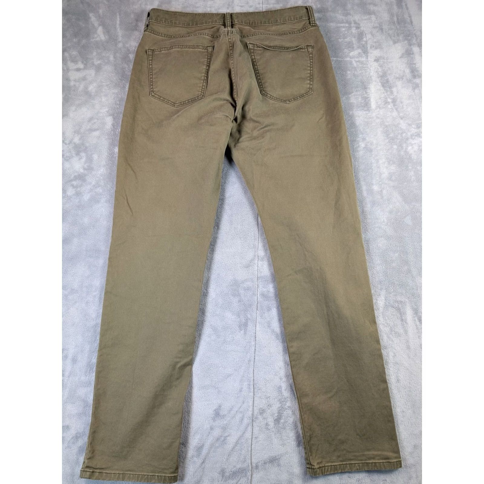 Olive Flint & Tinder Pants Slim 5-Pocket Jeans Mens 32x32 Olive Brown Huckaberry Vintage? No Size US 32 / EU 48 - 7 Thumbnail