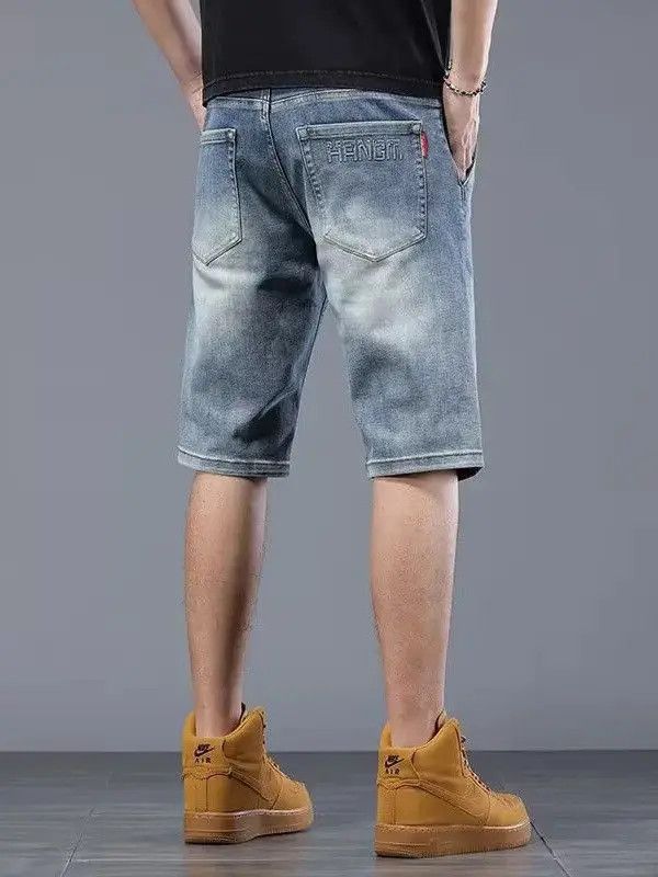 Japanese Brand Straight casual denim shorts Size US 32 / EU 48 - 2 Thumbnail