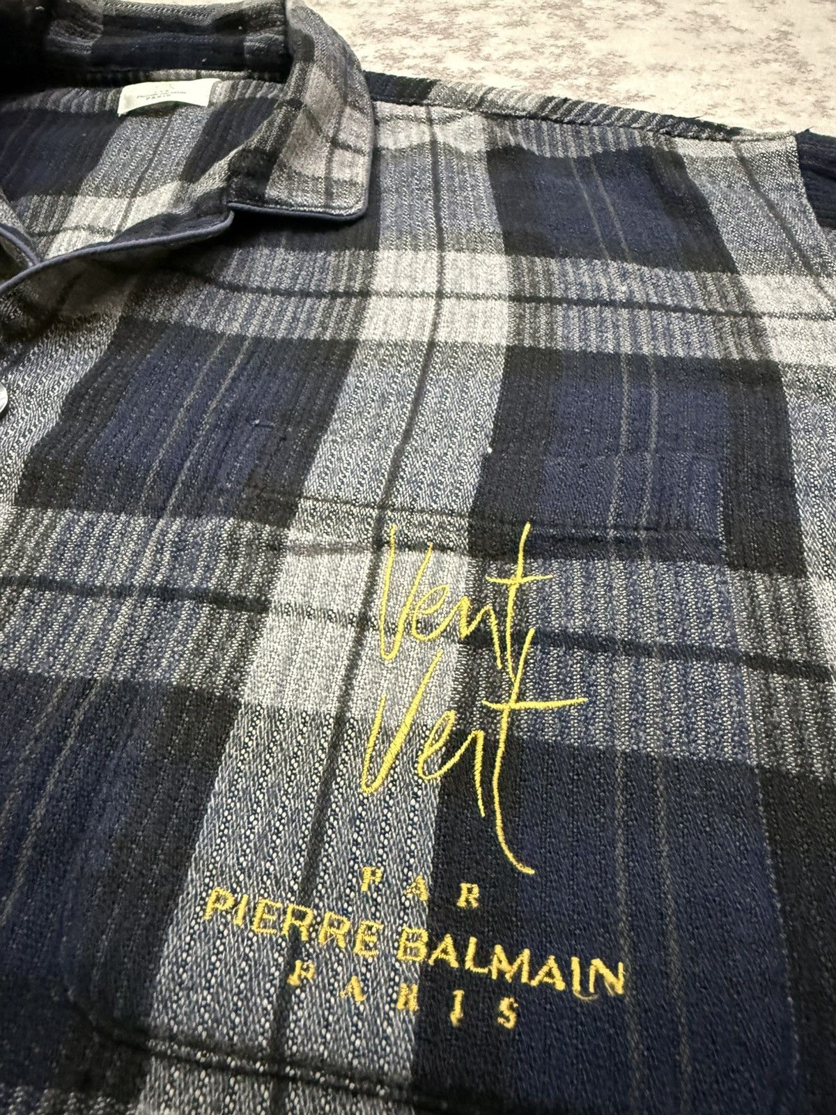 Pierre Balmain VENT VENT PAR PIERRE BALMAIN PARIS TARTAN PYJAMAS SLEEPWEAR Size US XL / EU 56 / 4 - 7 Thumbnail