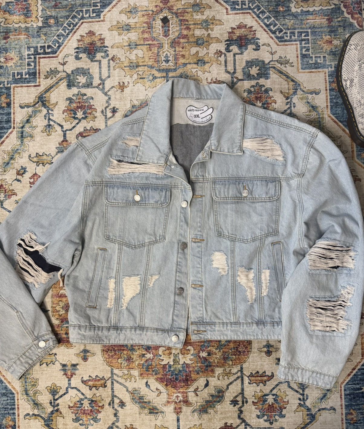 Other WNTD Apparel Denim Jacket Size US XXL / EU 58 / 5 - 1 Thumbnail