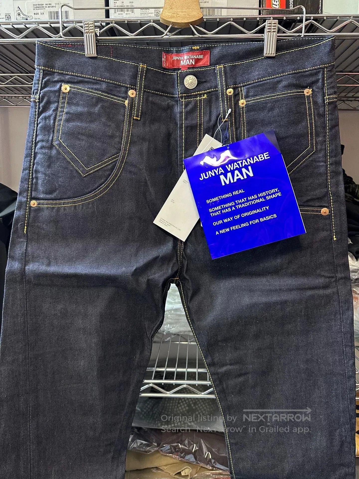 Junya Watanabe junya watanabe man cdg classic design jeans. Size US 34 / EU 50 - 2 Thumbnail