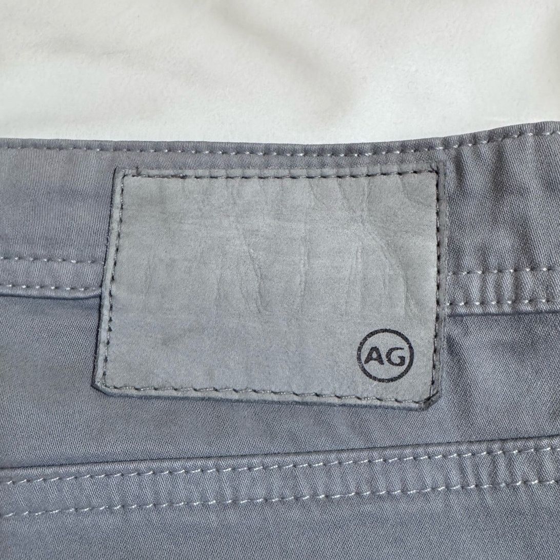 AG Adriano Goldschmied Adriano Goldshmied AG Graduate Tailored Leg Gray Pants 36x32 Size US 36 / EU 52 - 6 Thumbnail
