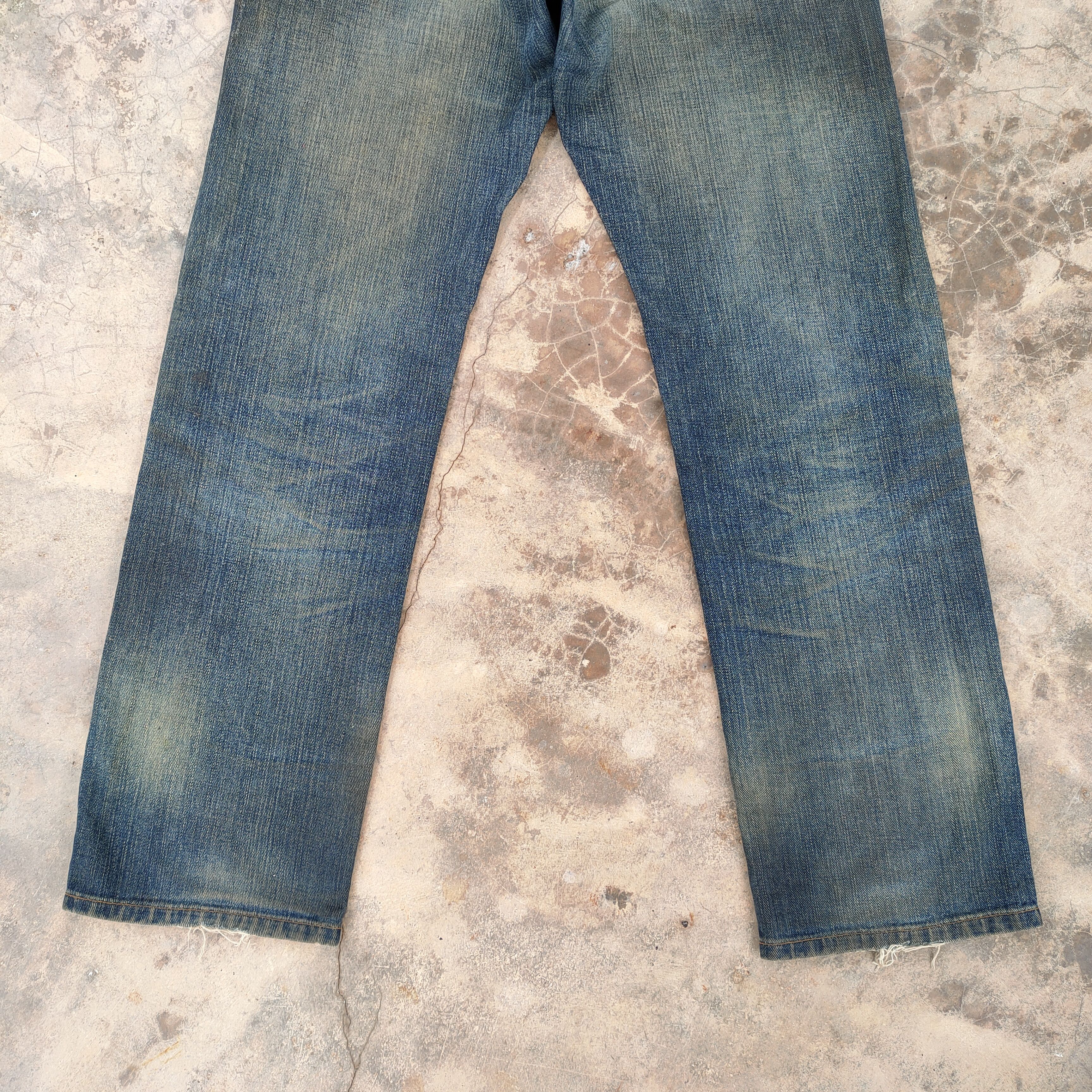 Japanese Brand VINTAGE JAPANESE RUSTY FADED JEANS DENIM PANTS Size US 29 - 10 Thumbnail