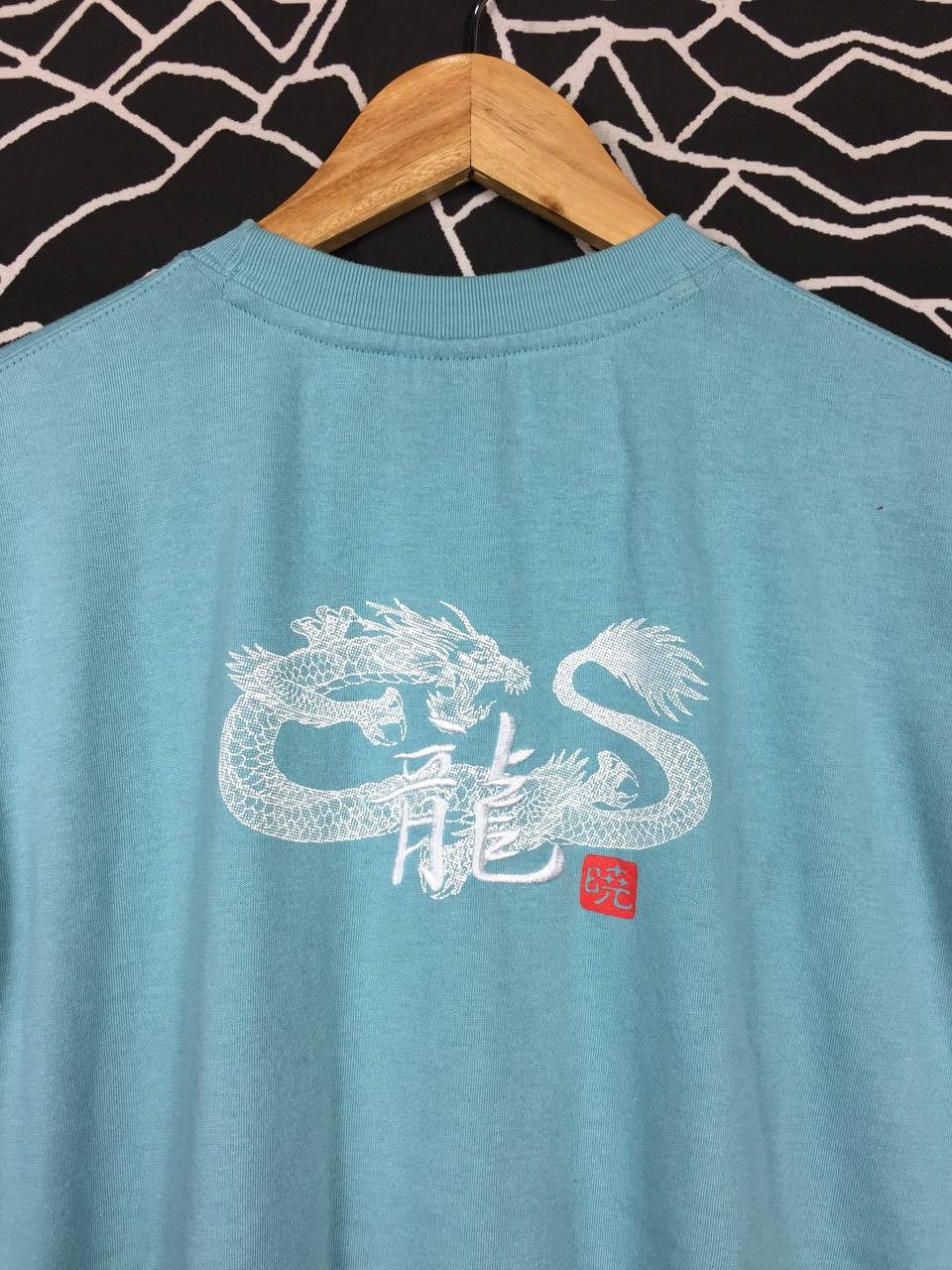 Japanese Brand × Vintage HUD New York Dragon Embroidered Logo Graphic Tee Size US L / EU 52-54 / 3 - 3 Thumbnail