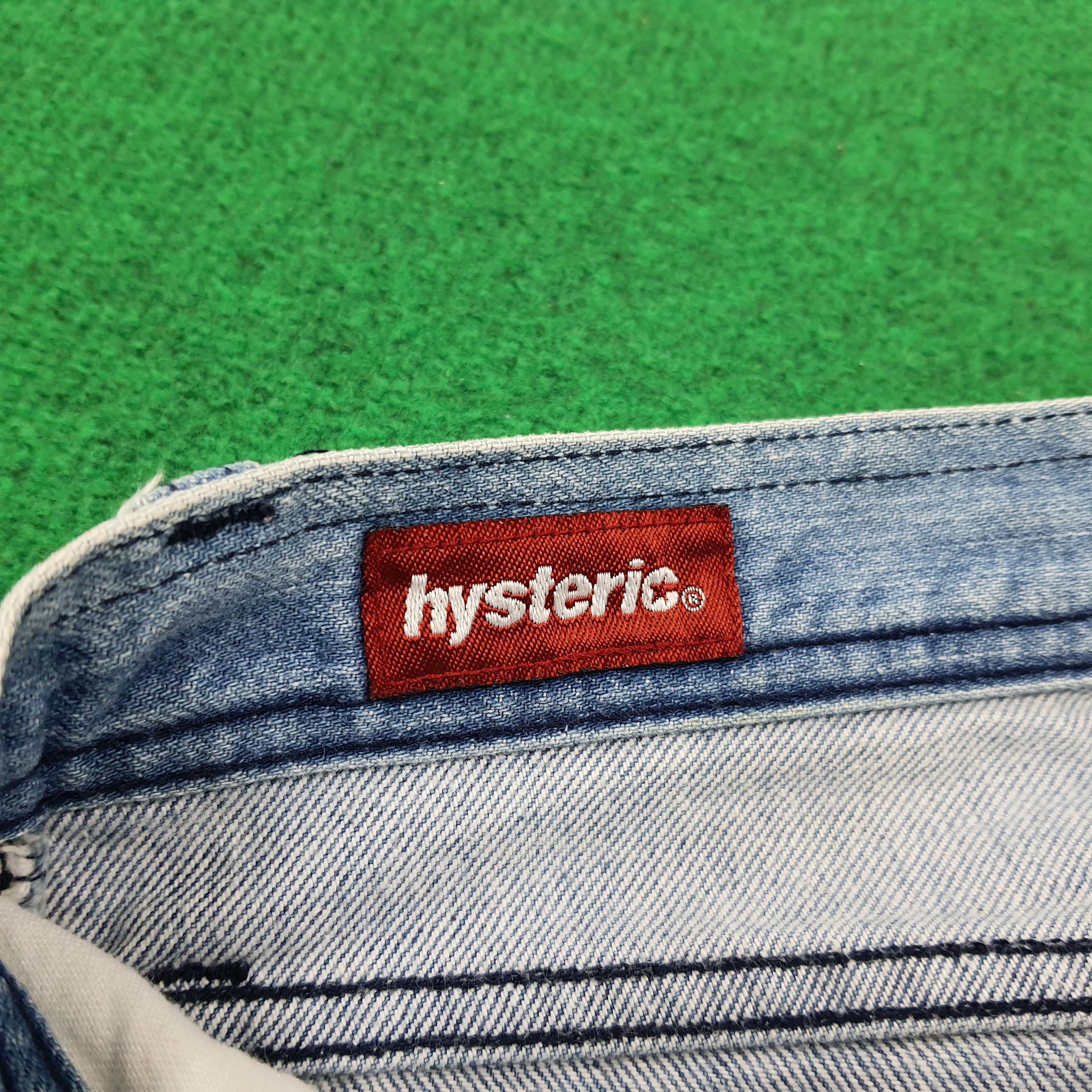 Hysteric Glamour × Japanese Brand × Vintage Vintage Hysteric Glamour Custom Logo Japan Brand Jeans Size US 28 / EU 44 - 9 Thumbnail