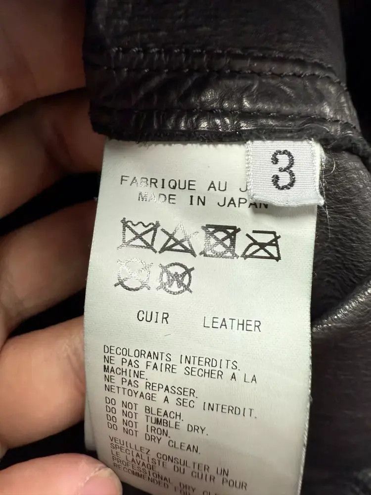 Sz 3 Yohji Yamamoto x Backlash Suede Jacket
