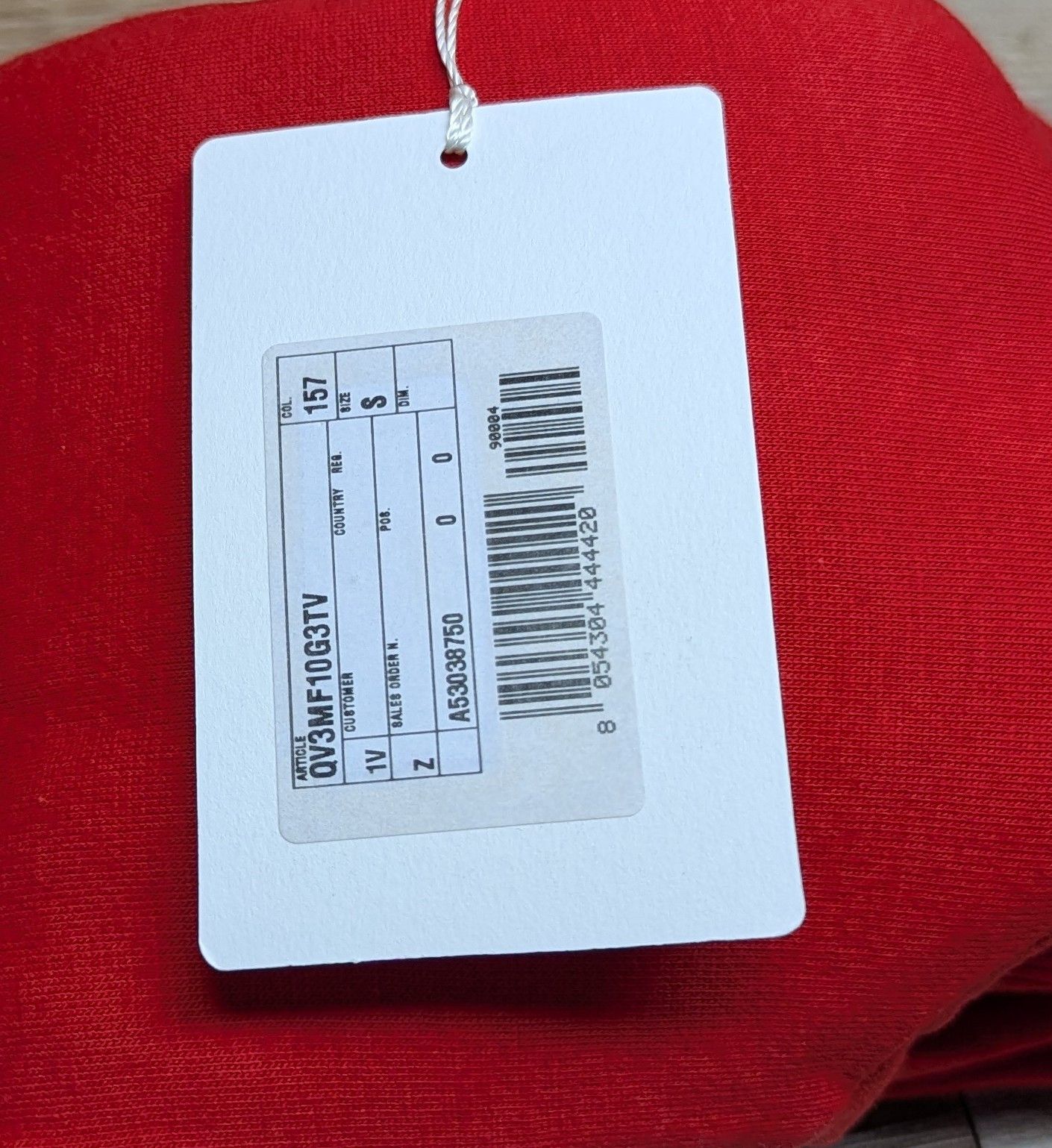 Valentino Valentino VLTN Crewneck Sweatshirt Rosso Red Small Size US S / EU 44-46 / 1 - 8 Thumbnail