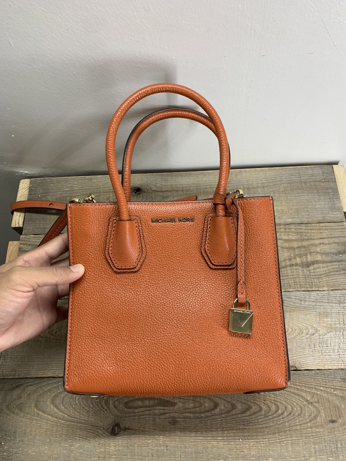 Michael Kors MICHEAL KORS MERCER MEDIUM MESSENGER BAG Size ONE SIZE - 6 Thumbnail