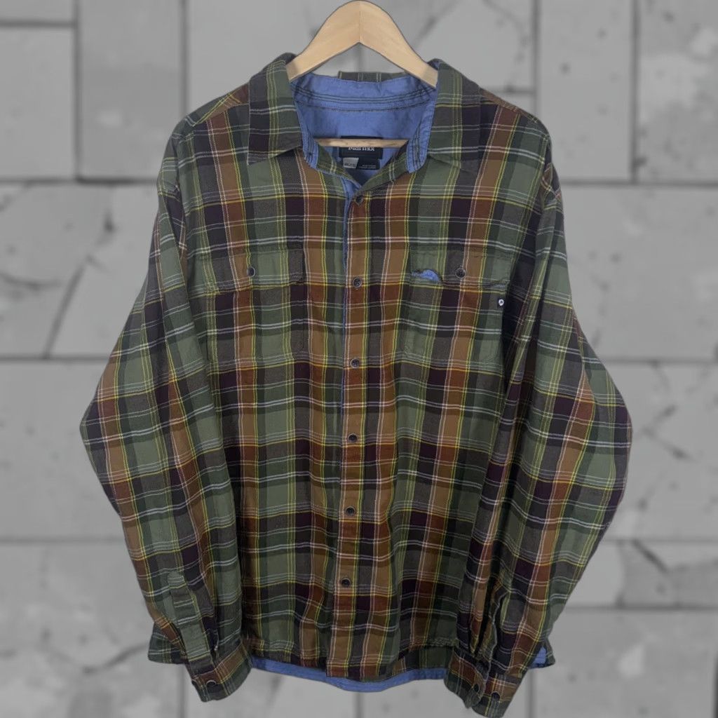 Marmot VINTAGE Marmot Green Plaid Button-Up Flannel Mens XXL Shirt Size US XXL / EU 58 / 5 - 1 Thumbnail