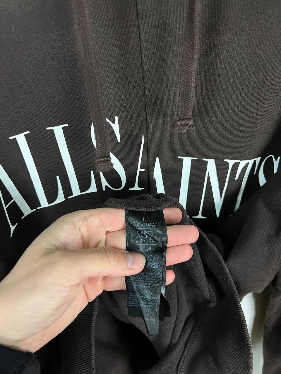 Allsaints Allsaints luxury hoodie size L Size US L / EU 52-54 / 3 - 6 Thumbnail