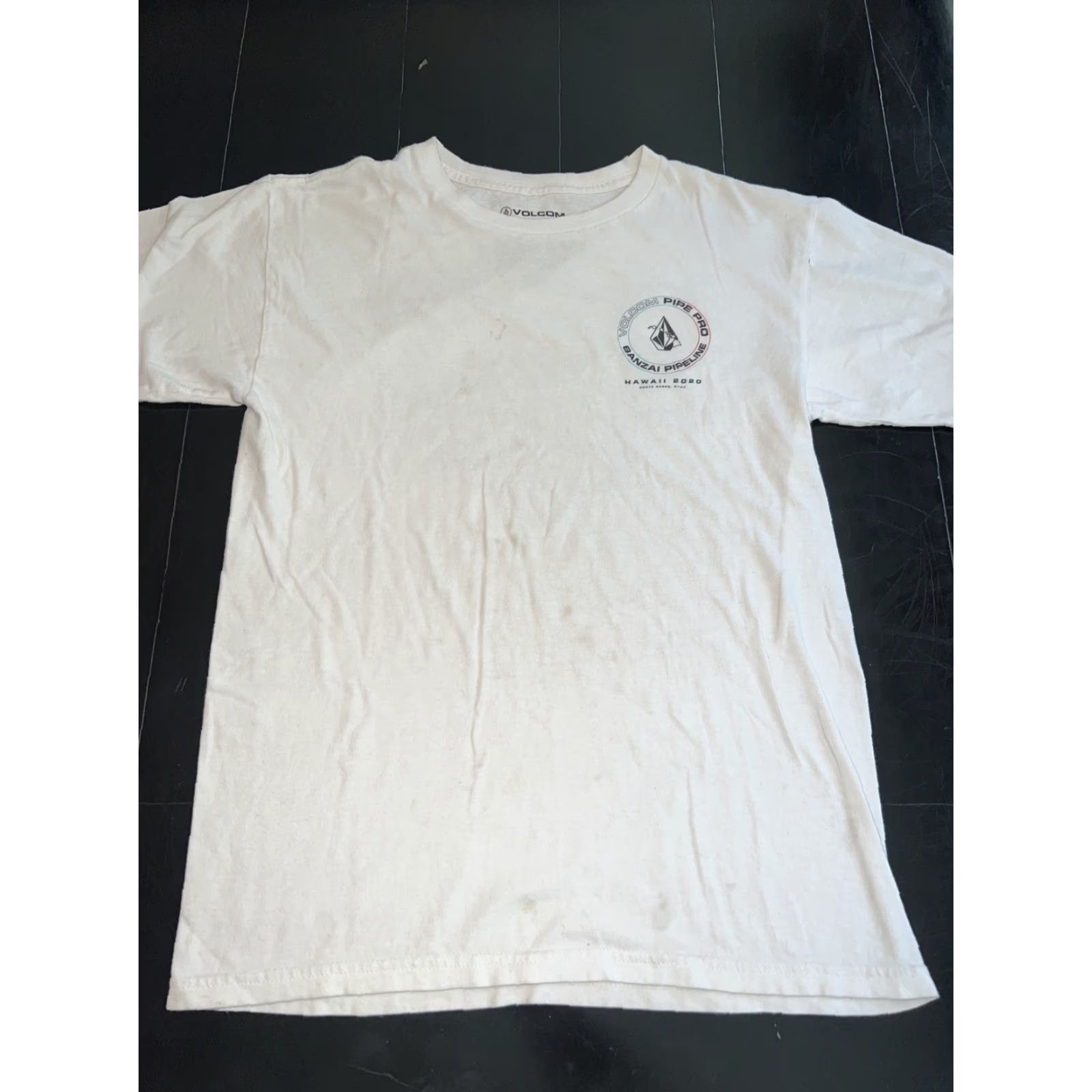 Volcom VINTAGE Volcom Pipe Pro Bonzai Pipeline Hawaii 2020 Shore North Shore SHIRT Small Vtg. Size US S / EU 44-46 / 1 - 5 Thumbnail
