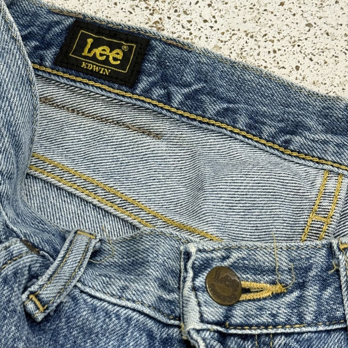 Edwin Rare Vintage Lee x Edwin Lightwash Japanese Denim Pants Size US 30 / EU 46 - 9 Thumbnail